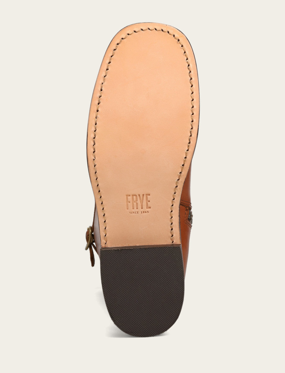 Cognac Boots|Wide Calf Boots Frye Women's Cognac Campus Low Heel Tall Riding Wide Calf Boot