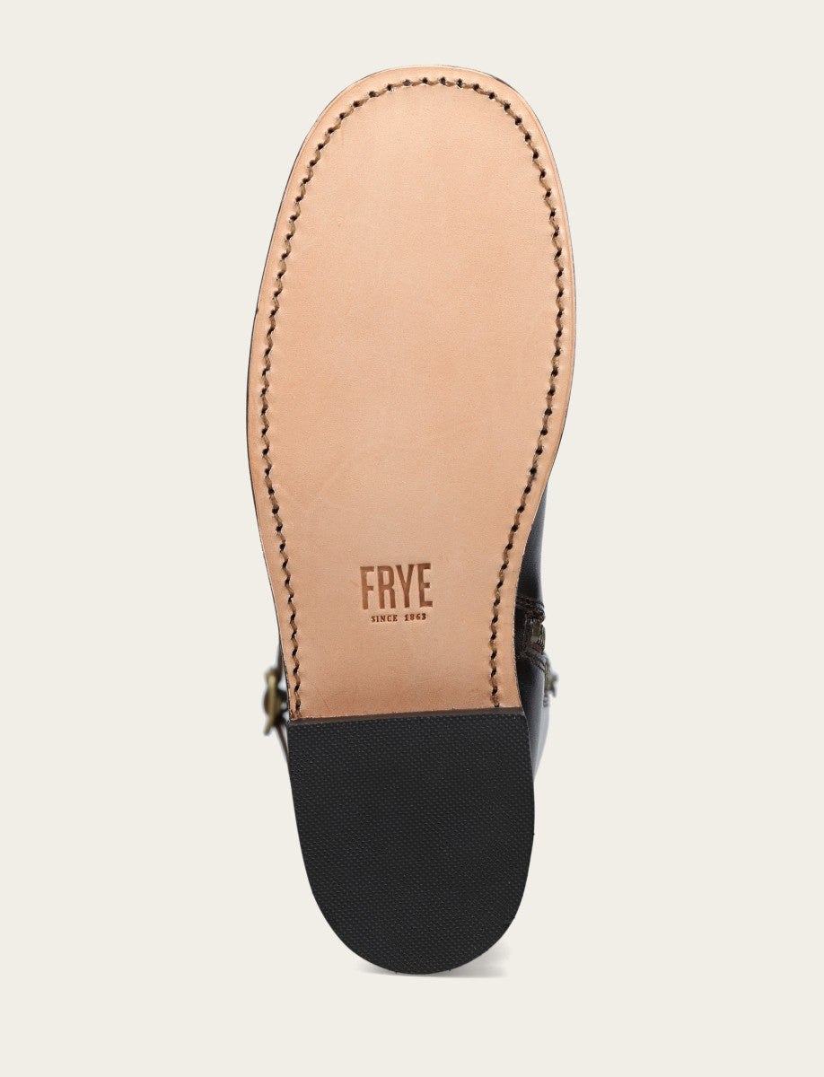 Bourbon Boots Frye Women's Bourbon Campus Low Heel Tall Riding Boot