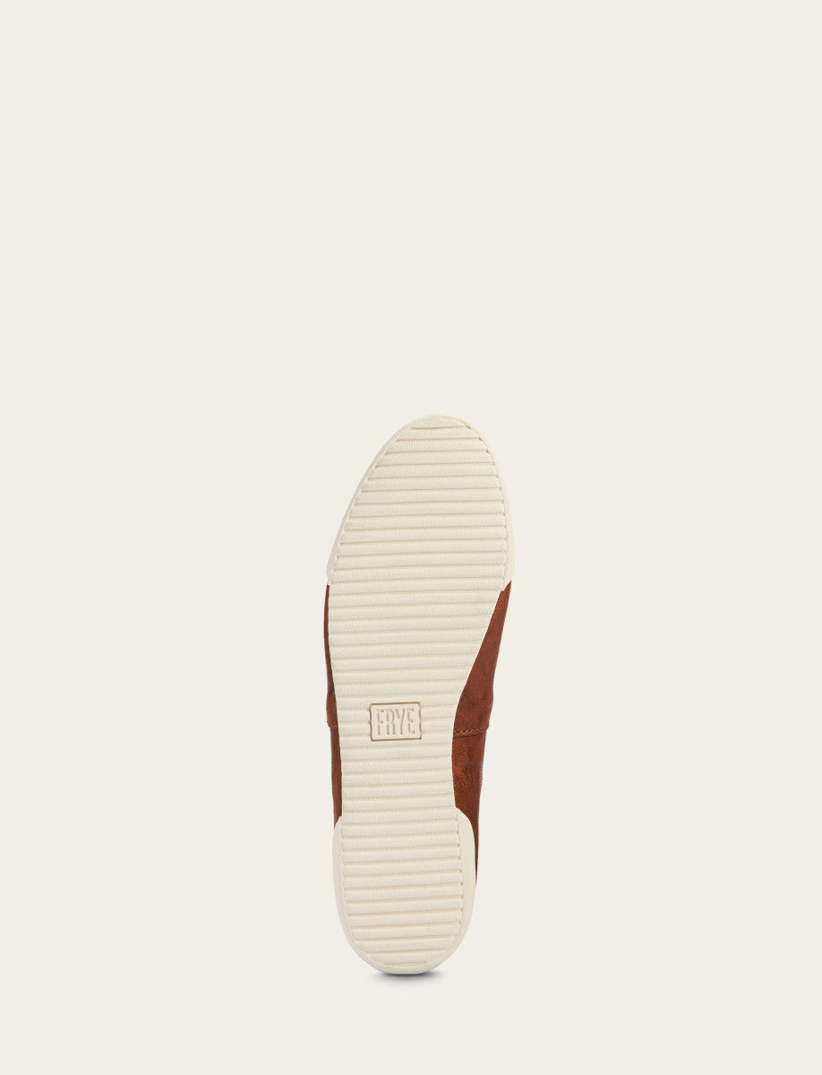 Cognac Sneakers Frye Women's Cognac Melanie Slip On Sneakers