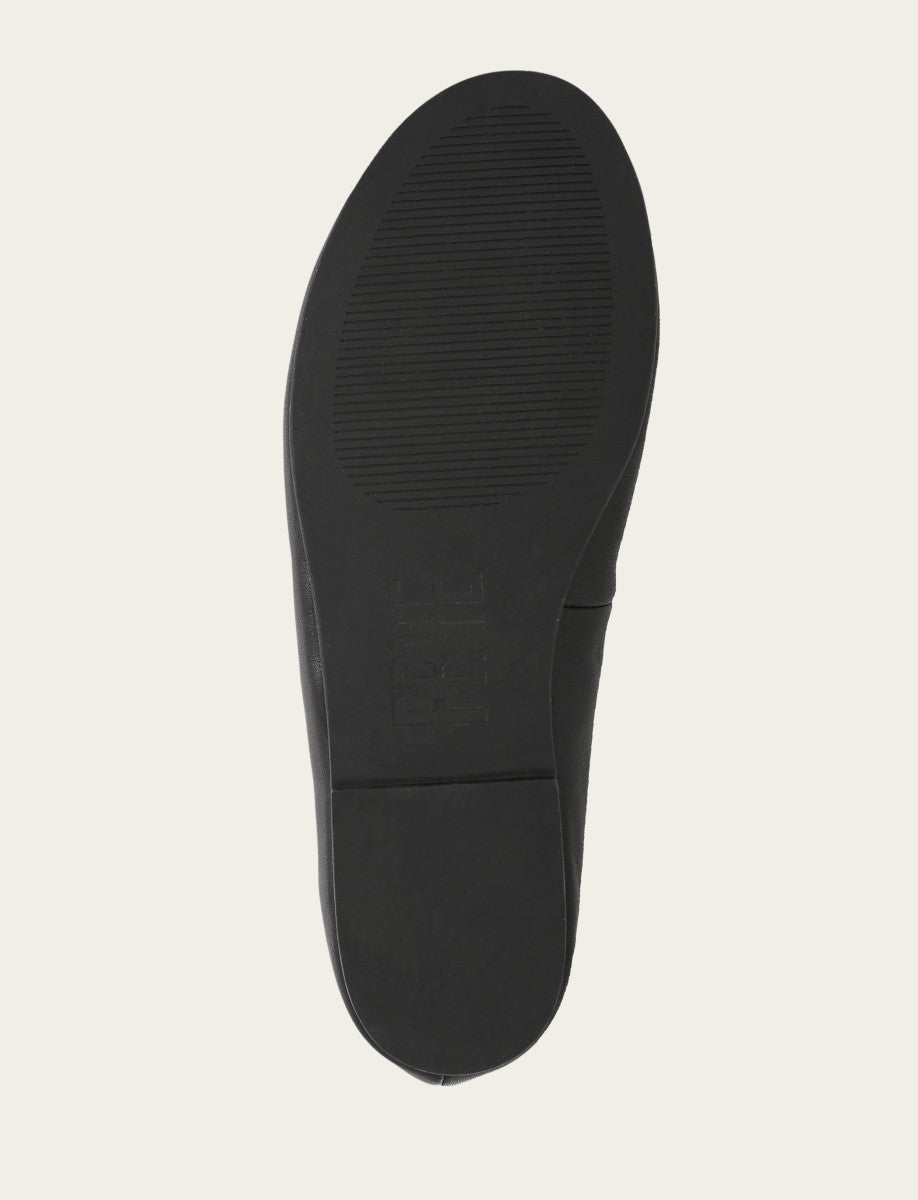 Black Flats & Mules Frye Women's Black Emma Elastic Mary Jane Shoe