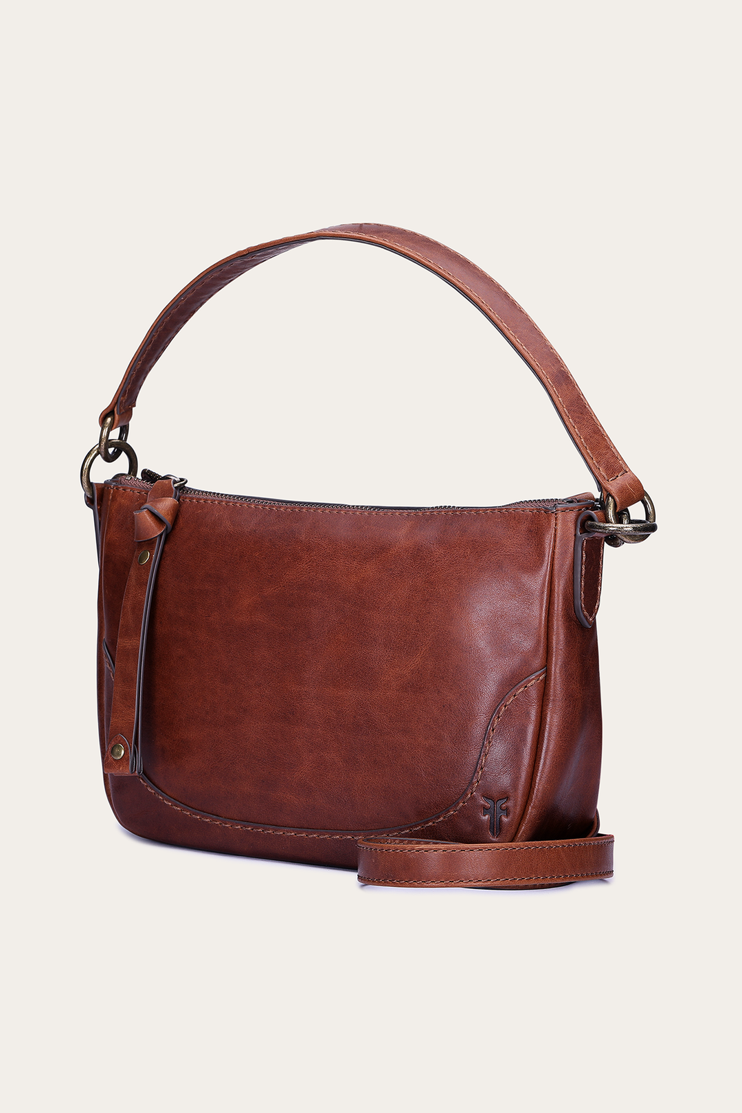 Cognac Handbags Frye Melissa Cognac Crossbody