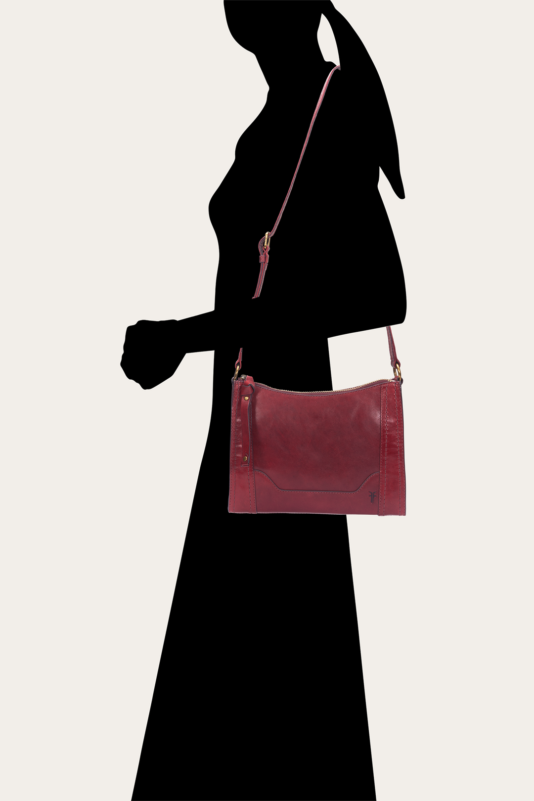 Berry Lacquer Handbags Frye Berry Lacquer Melissa Zip Crossbody