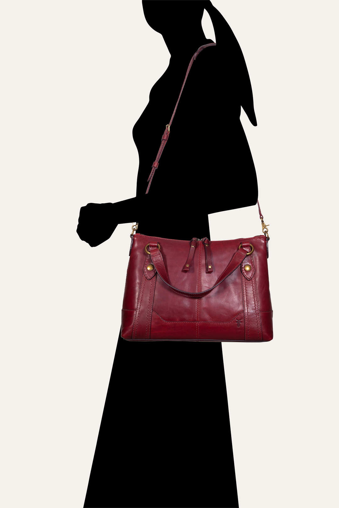 Berry Lacquer Handbags Frye Berry Lacquer Melissa Medium Satchel