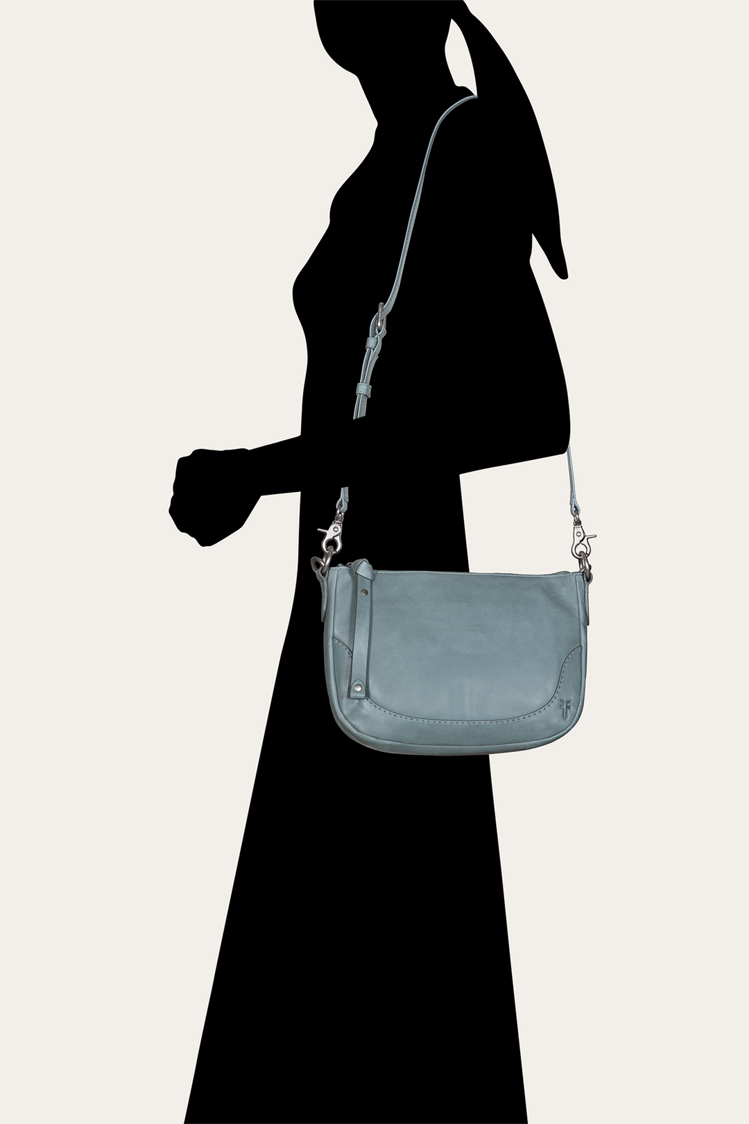 Sky Blue Handbags Frye Melissa Sky Blue Crossbody