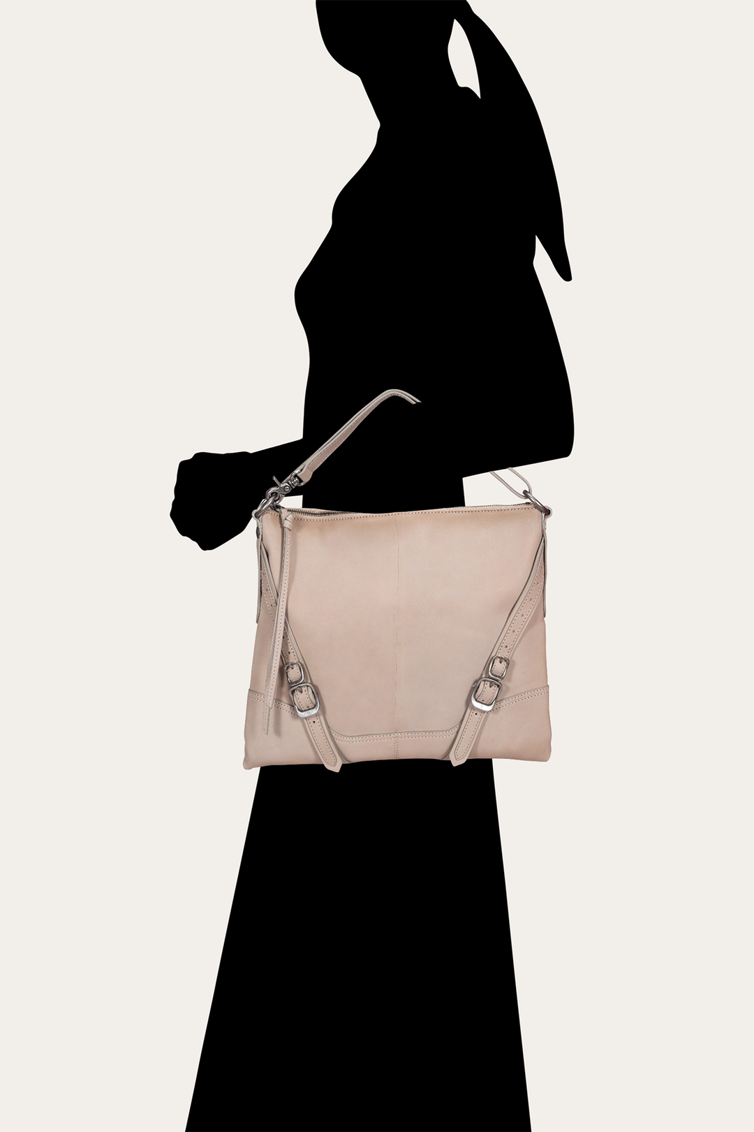 Cream Handbags Frye Veronica Cream Boho