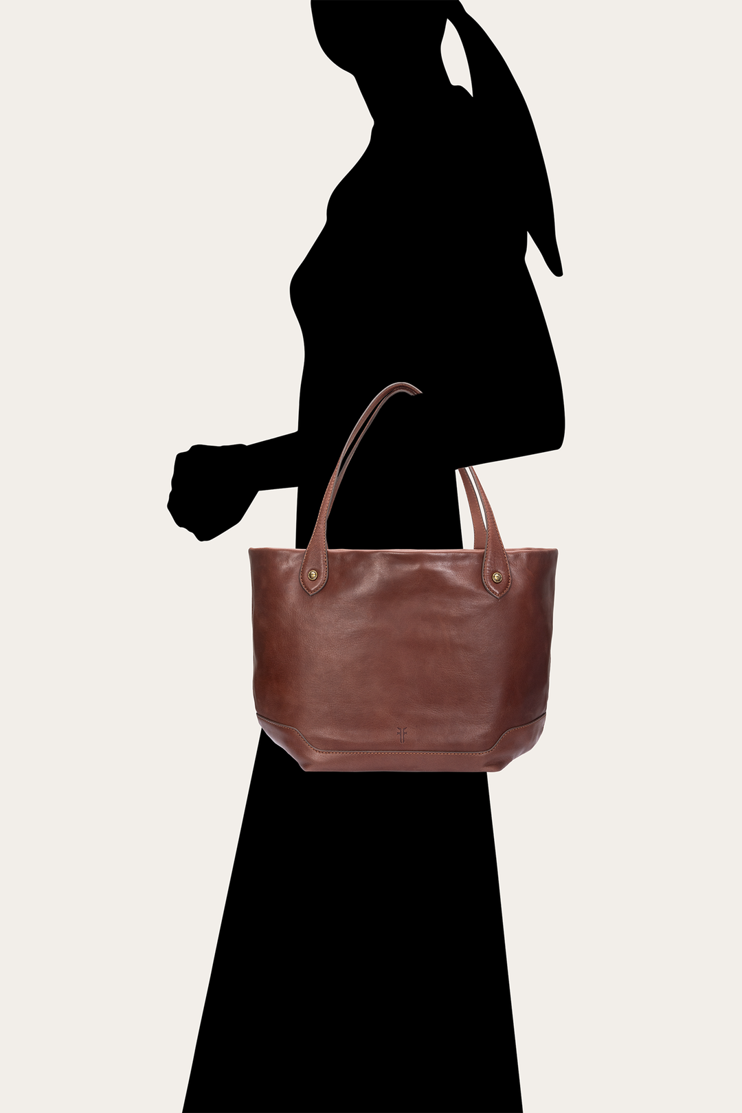 Cognac Handbags Frye Kenzie Unlined Cognac Tote
