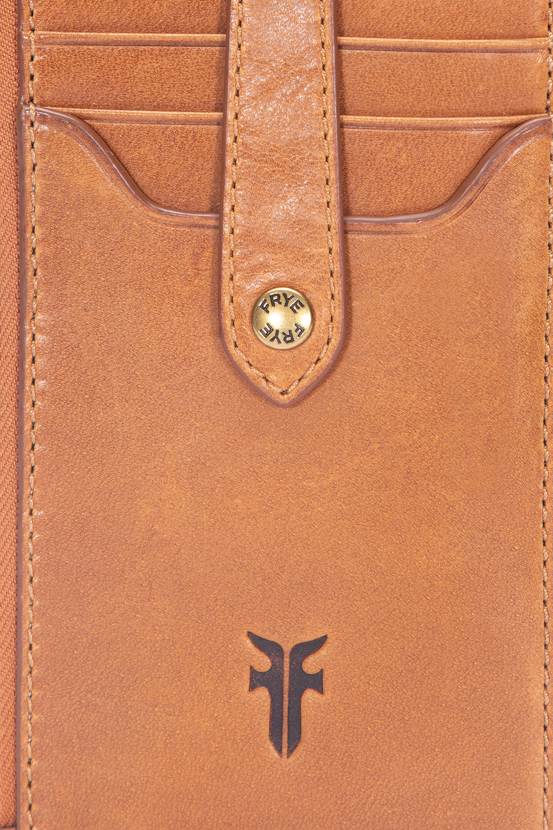 Burnt Terracotta Wallets & Accessories Frye Melissa Burnt Terracotta Snap Card Wallet