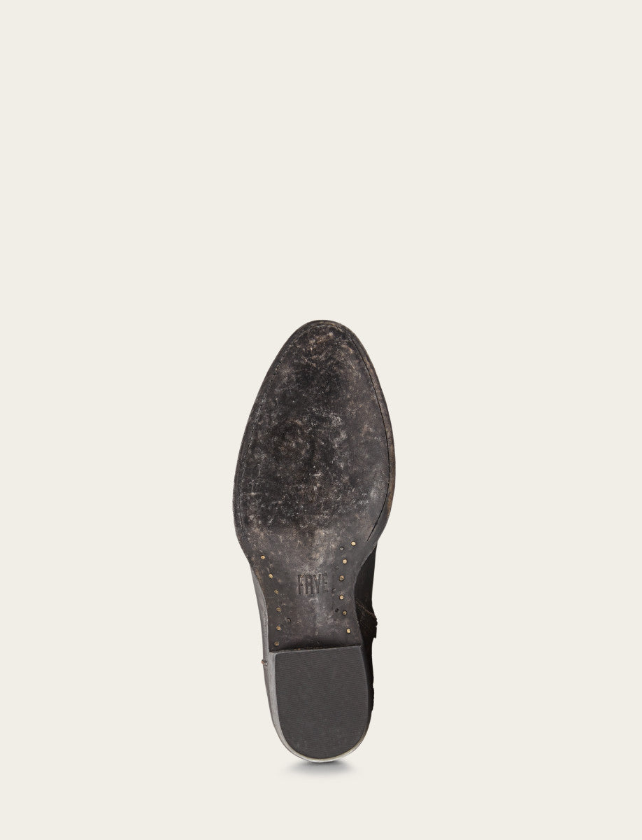 Antique Black Boots Frye Austin Inside Zip Boot
