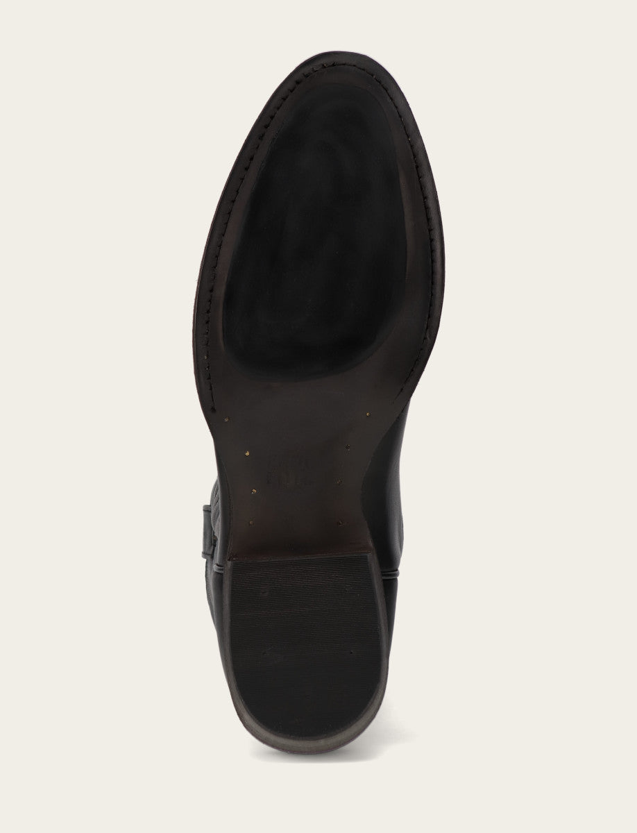 Black Boots Frye Men's Black Grady Vintage Stitch Western Boots