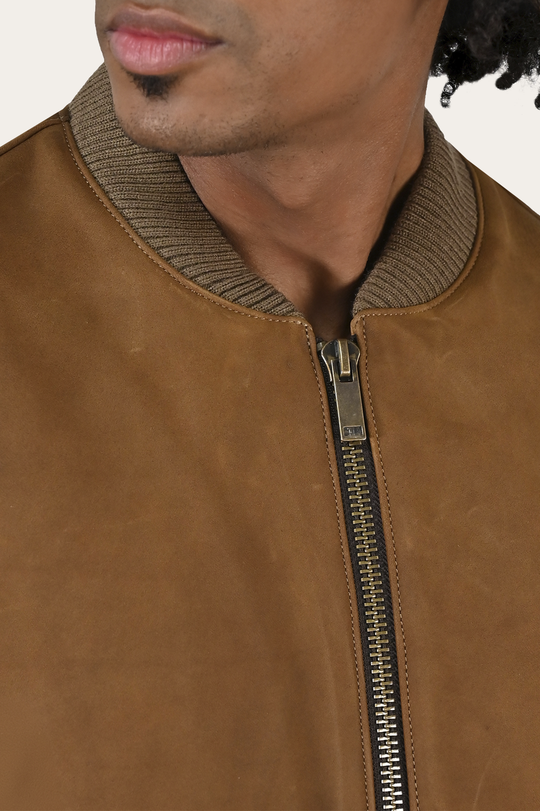 Burnt copper Leather Jackets Frye Men’s Burnt Copper Clay Leather Bomber Jacket