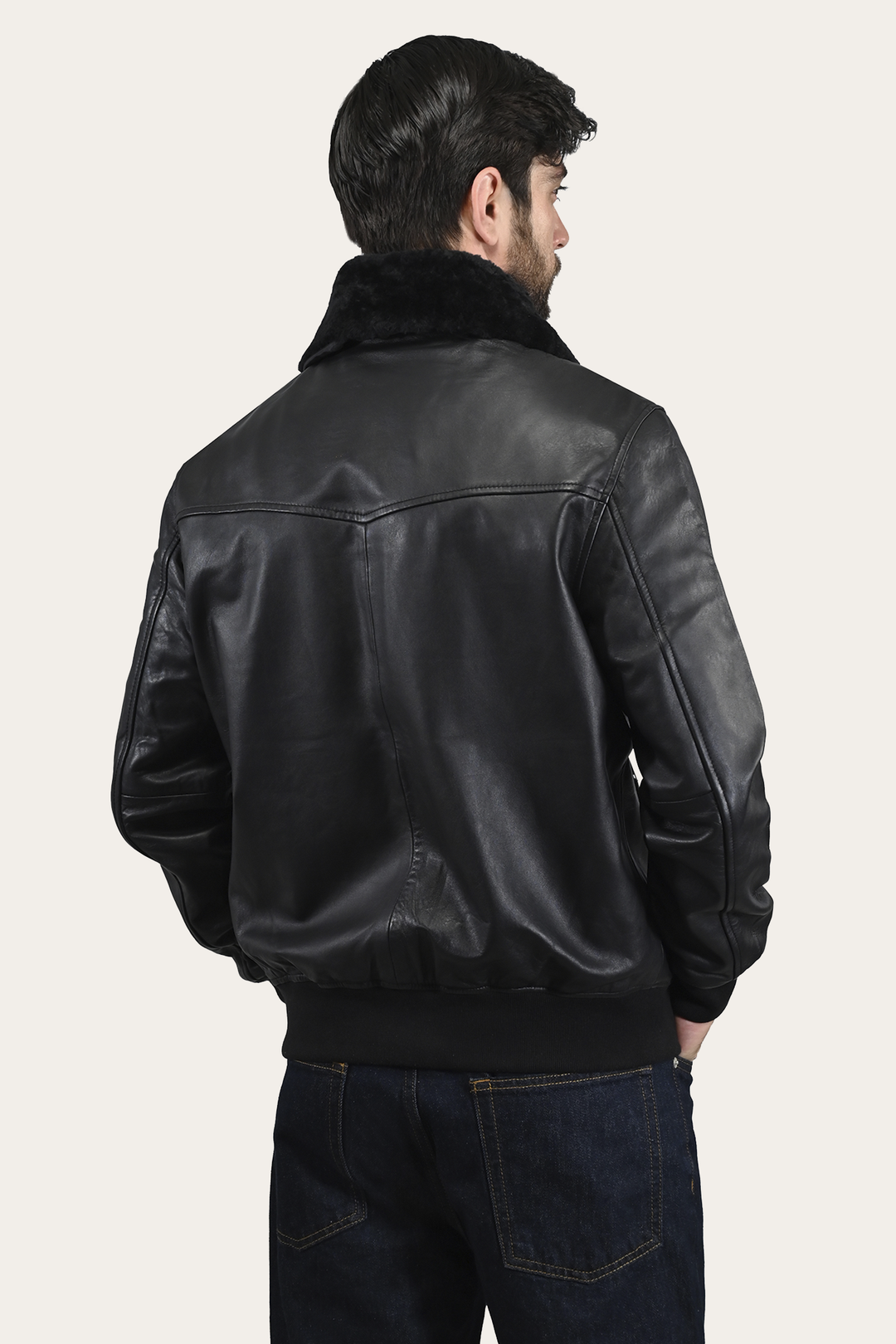 Black Leather Jackets Frye Remington Trucker Jacket