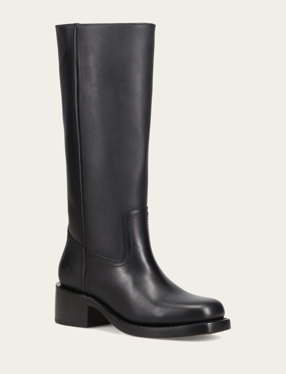 Black Boots Frye Women's Black Campus 14L Boots