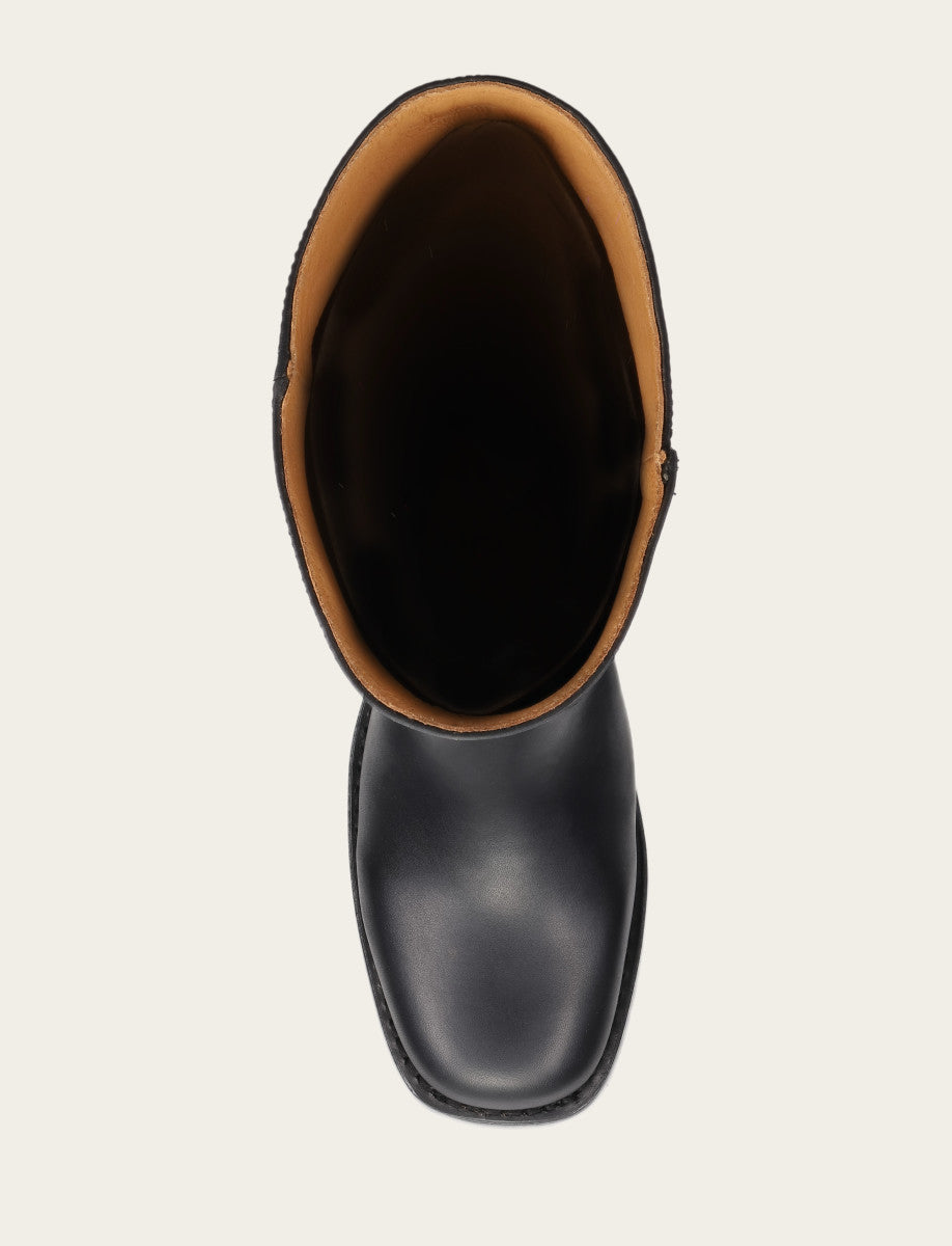 Black Boots Frye Women's Black Campus 14L Boots