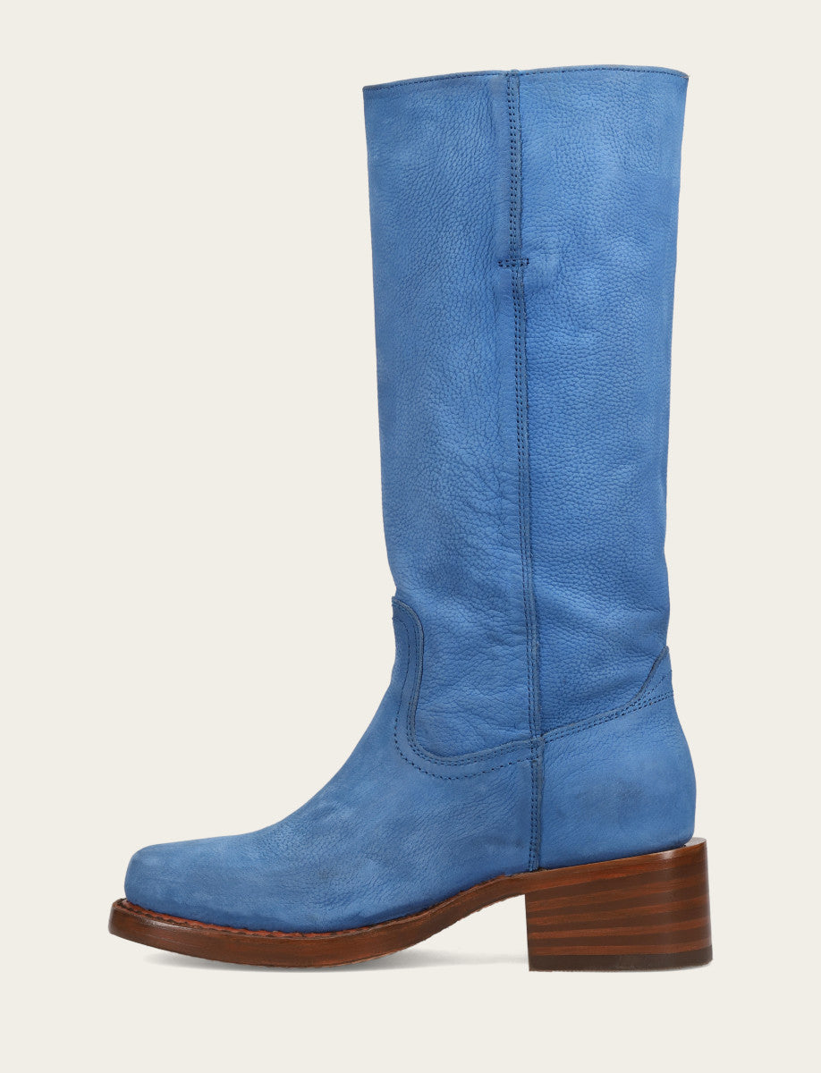 Royal Blue Boots Frye Royal Blue Campus 14L Boot