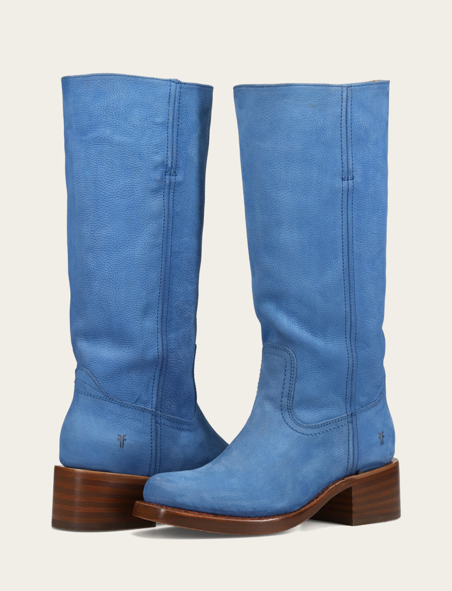 Royal Blue Boots Frye Royal Blue Campus 14L Boot