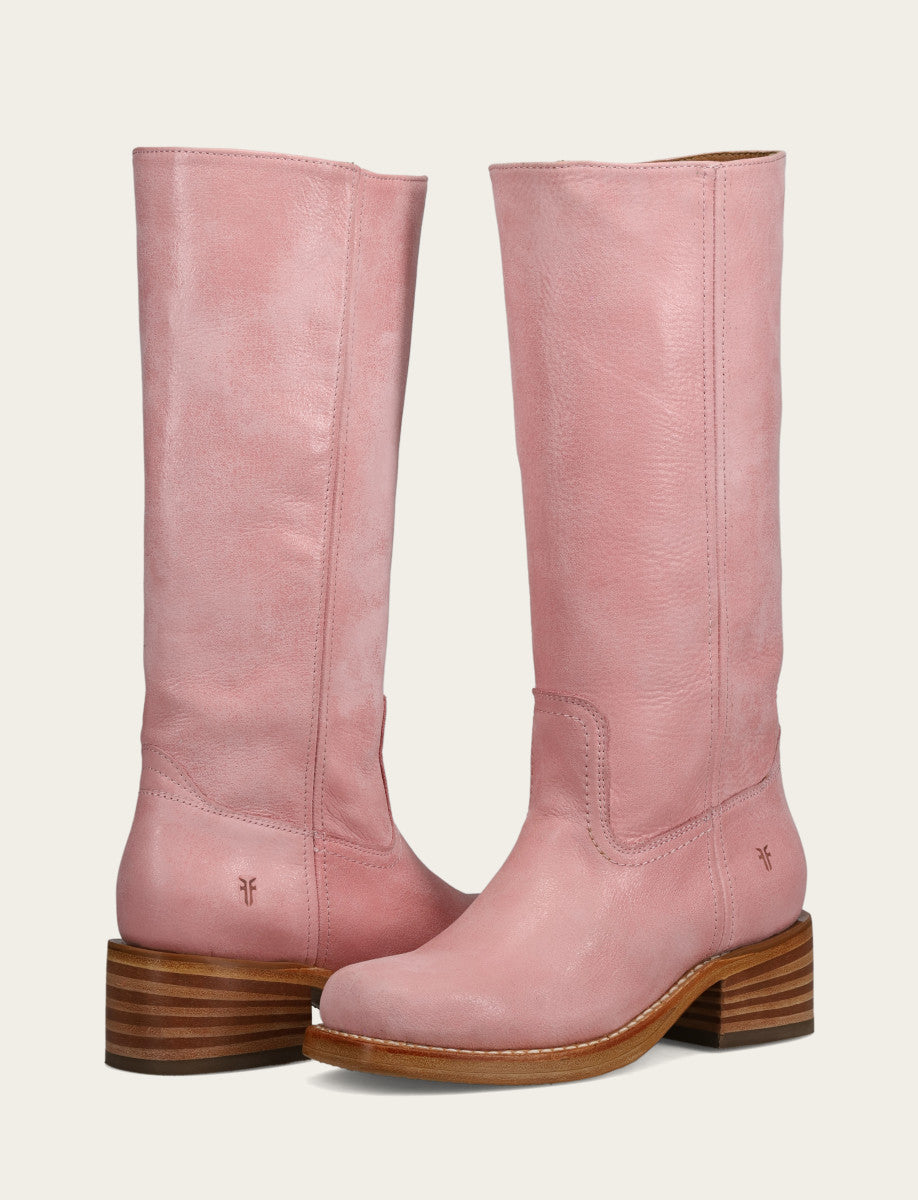 Pink Boots Frye Women's Pink Campus 14L Boots