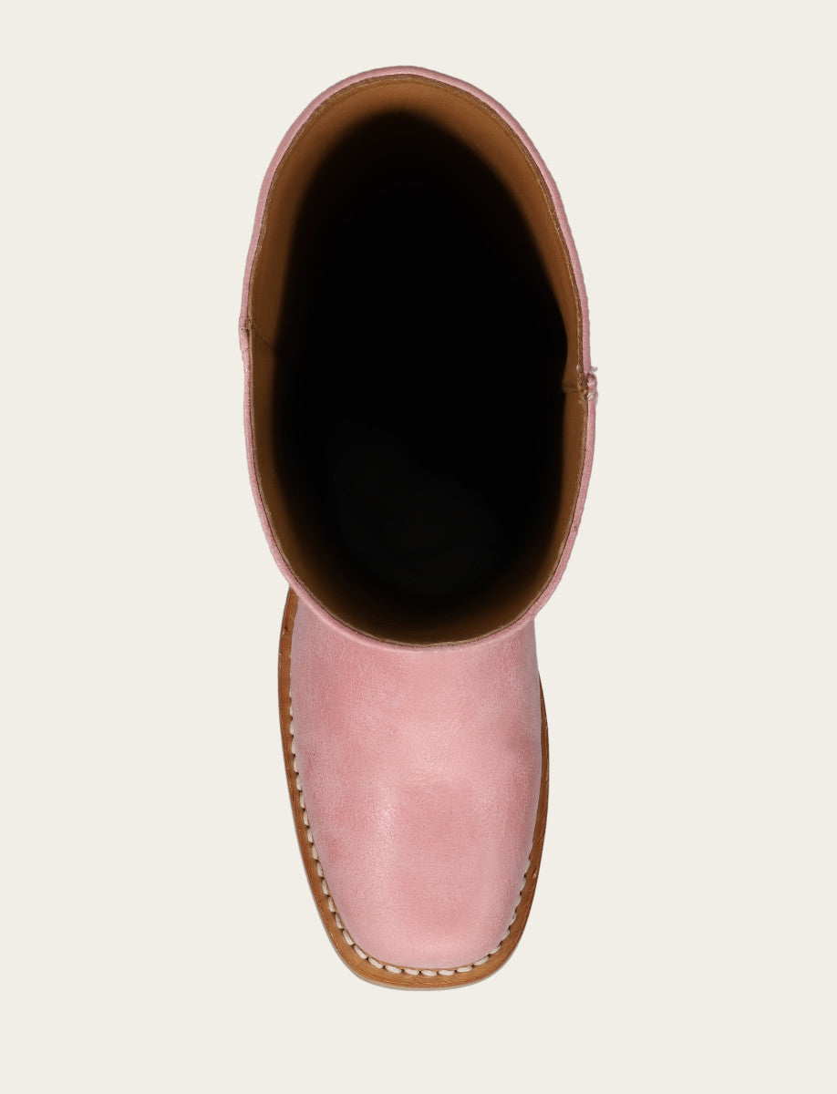Pink Boots Frye Women's Pink Campus 14L Boots