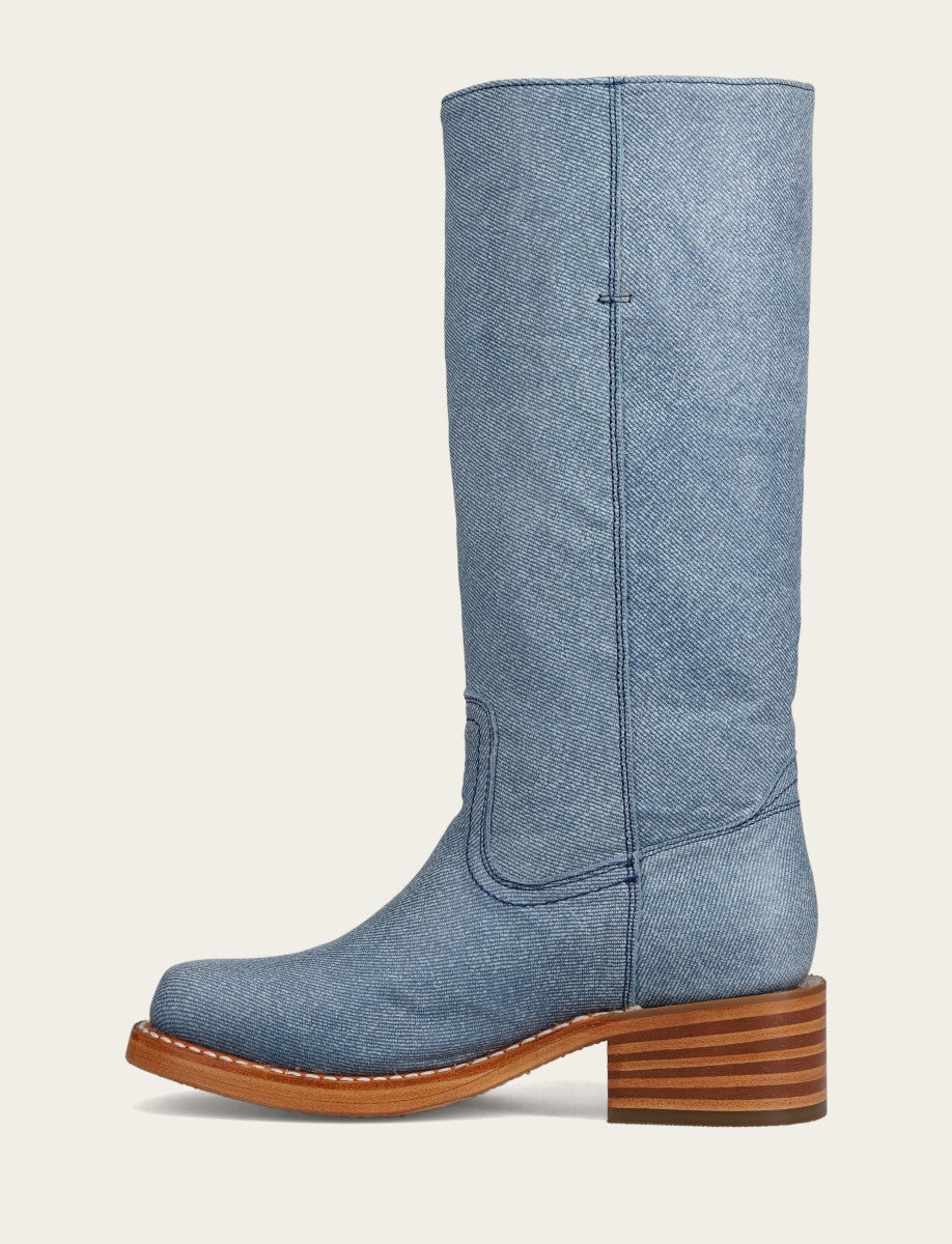 Sky Blue Boots Frye Campus 14L Boot