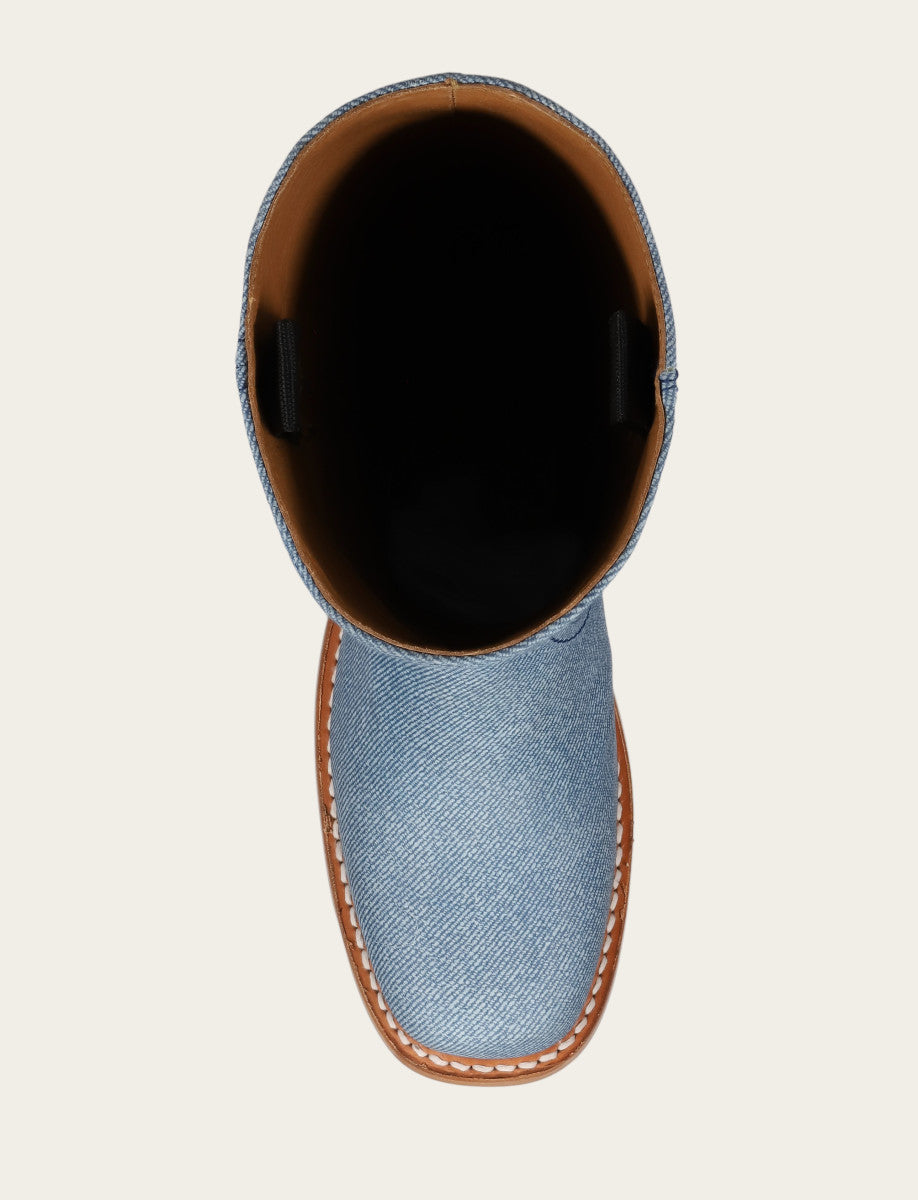 Sky Blue Boots Frye Campus 14L Boot