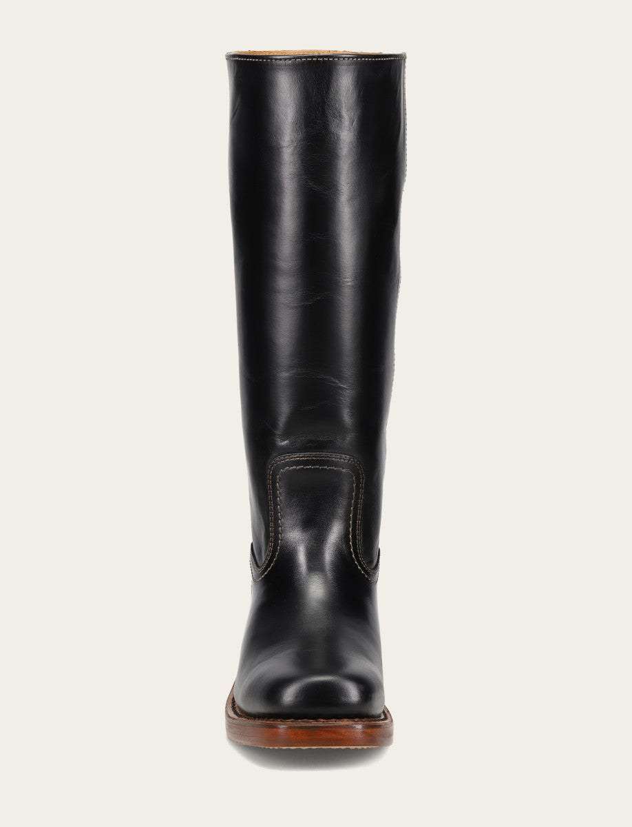 Jet Black Boots Frye Women's Campus 14L Jet Black Boots
