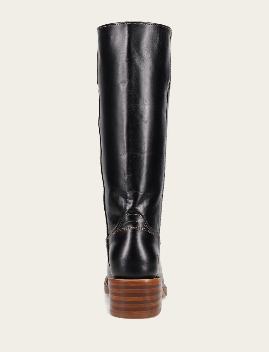 Jet Black Boots Frye Women's Campus 14L Jet Black Boots