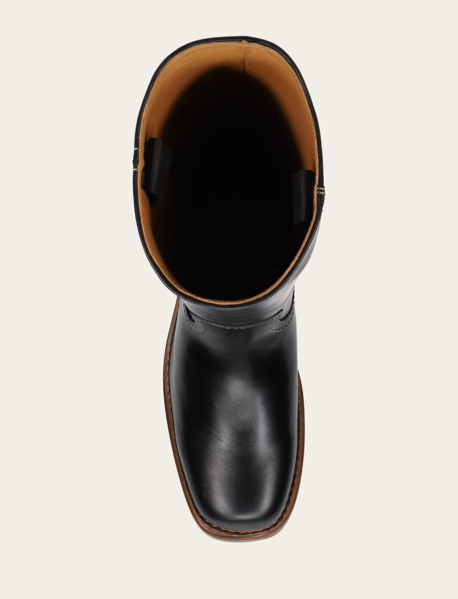 Jet Black Boots Frye Women's Campus 14L Jet Black Boots