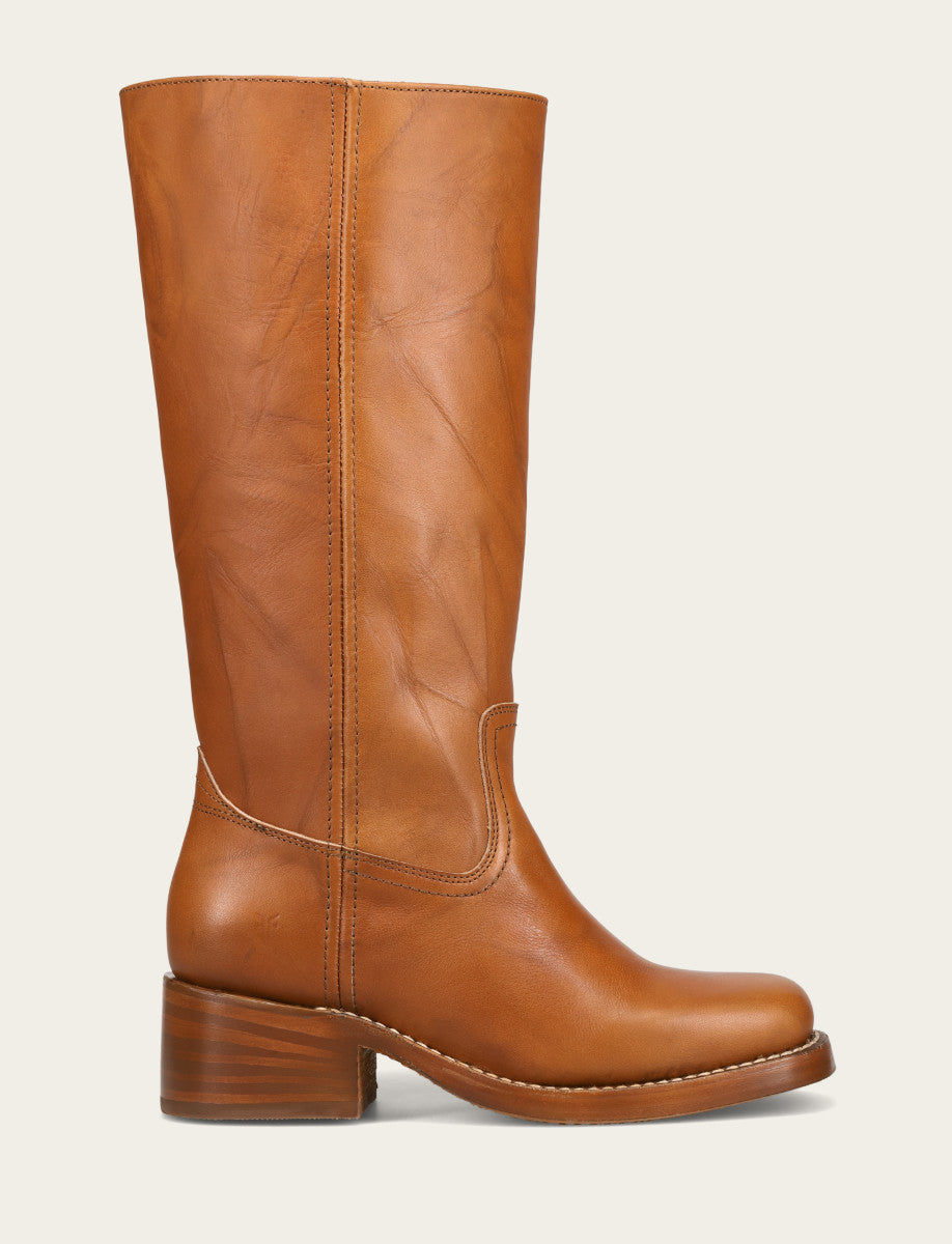 Saddle Boots|Wide Calf Boots Frye Women's Saddle Campus 14L Wide Calf Boots