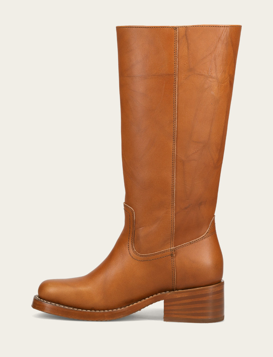 Saddle Boots|Wide Calf Boots Frye Women's Saddle Campus 14L Wide Calf Boots