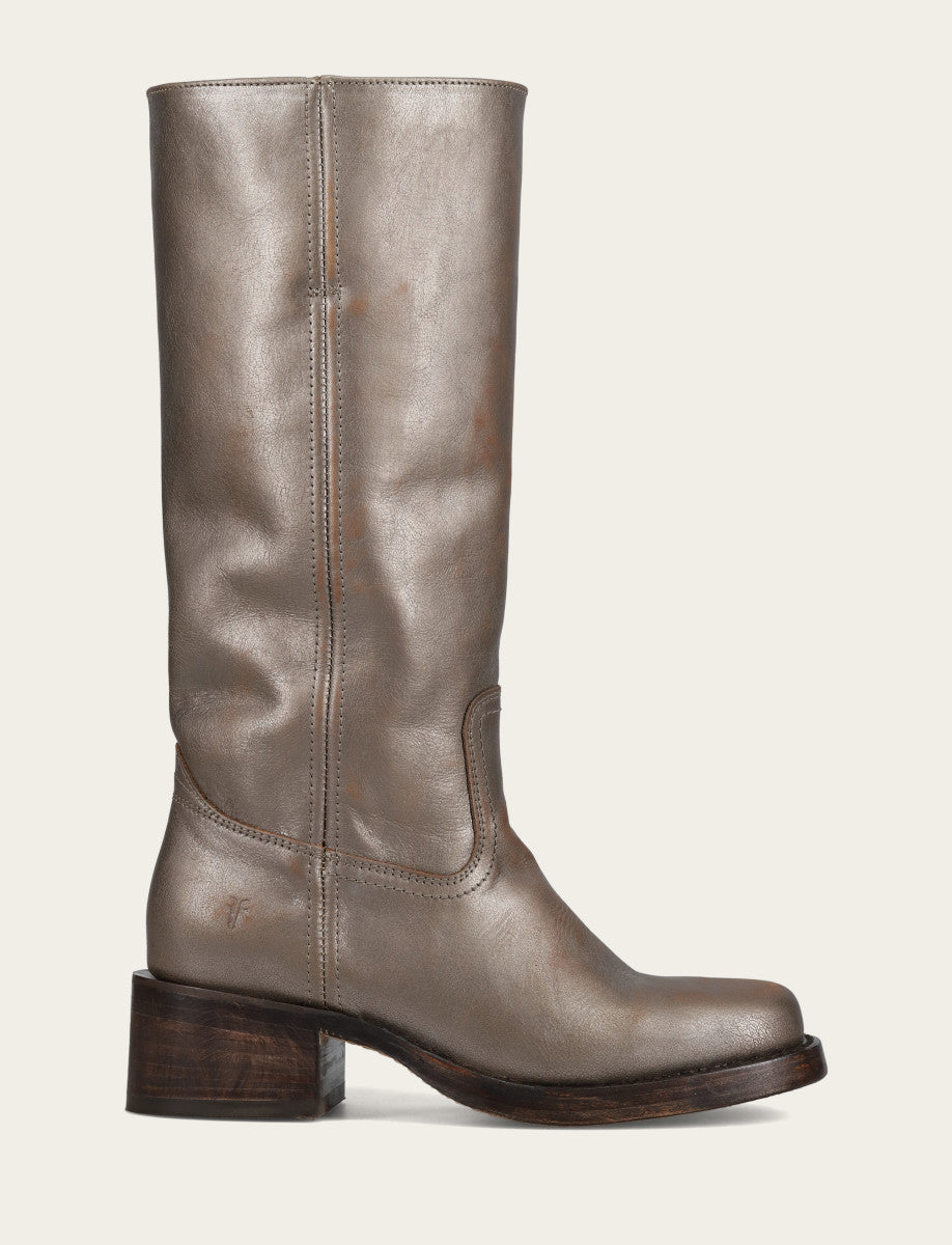 Metallic Stone Boots Frye Women's Metallic Stone Campus 14L Boot
