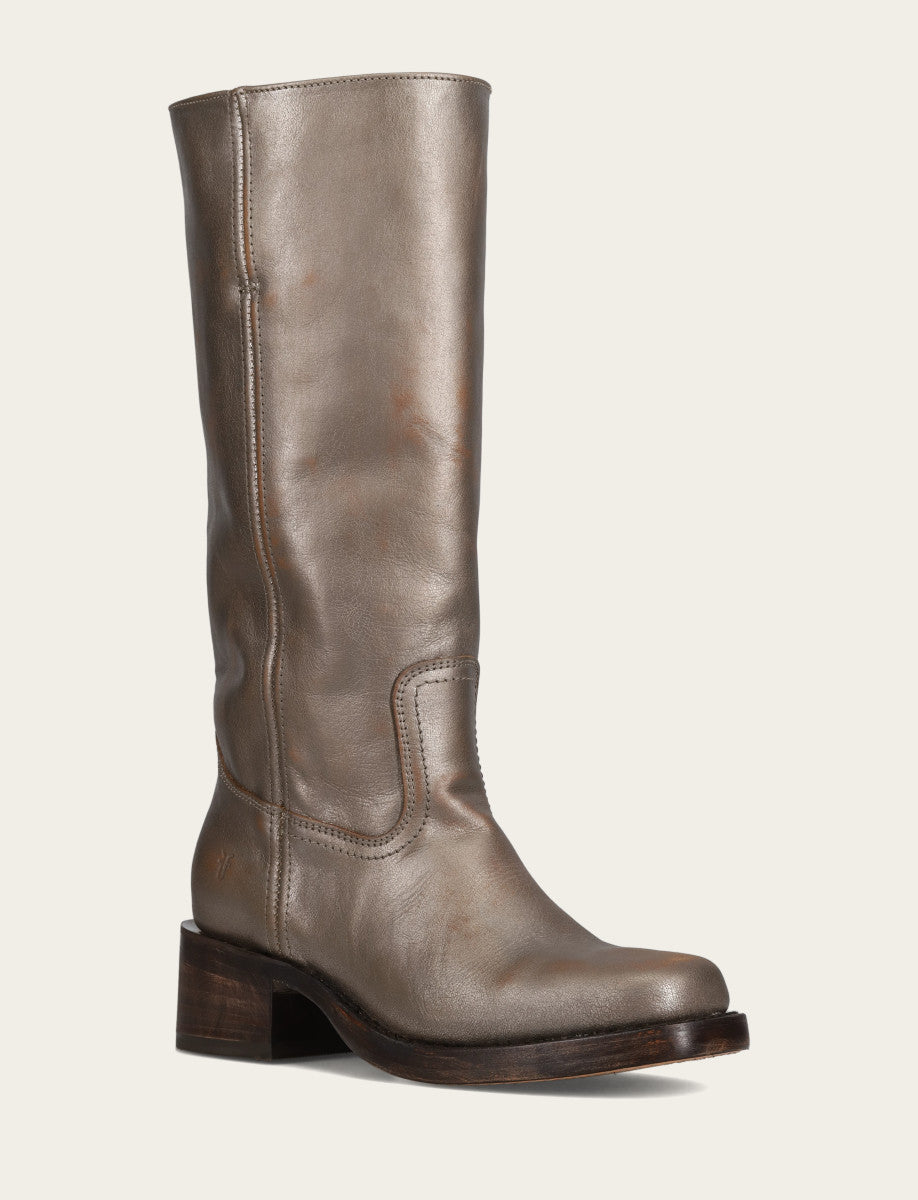 Metallic Stone Boots Frye Women's Metallic Stone Campus 14L Boot