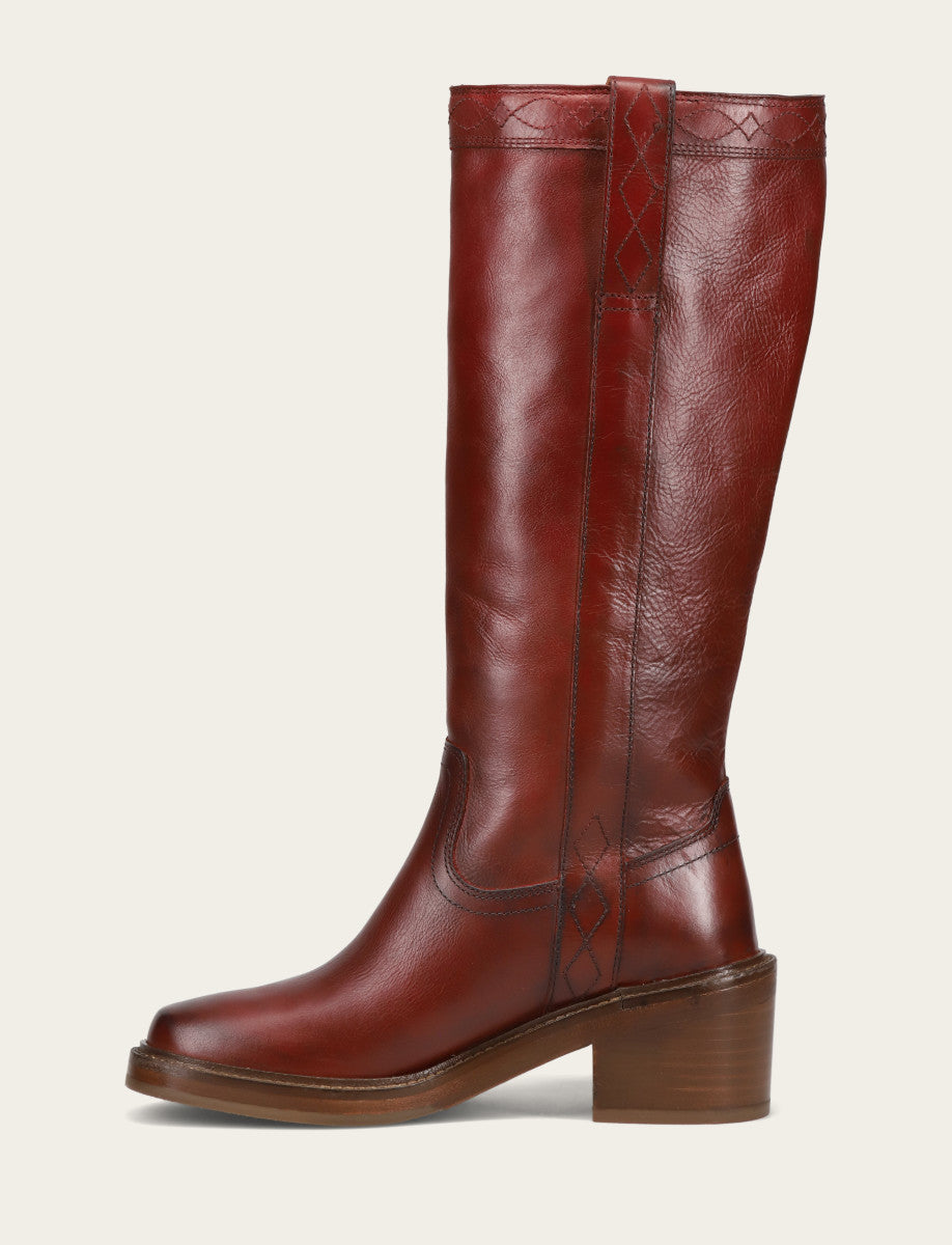 Merlot Boots Frye Women's Merlot Kate Pull On Boot