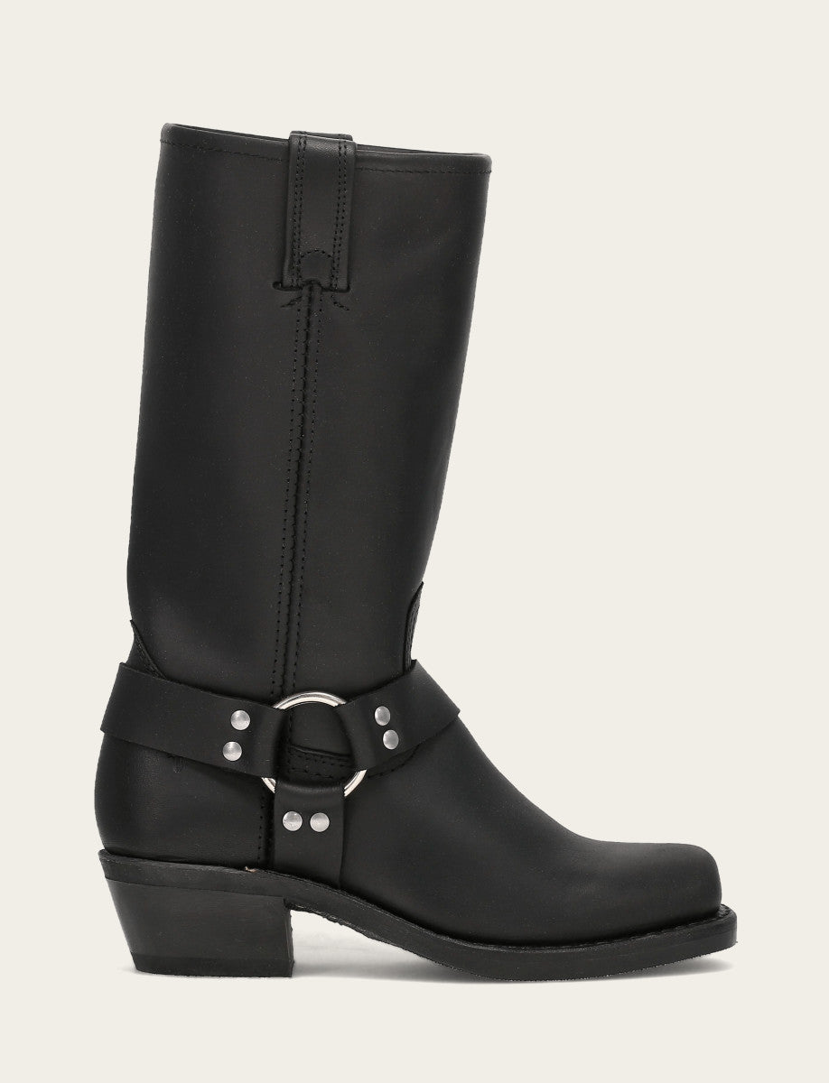 Black Boots Frye Women's Black Harness 12R Boots
