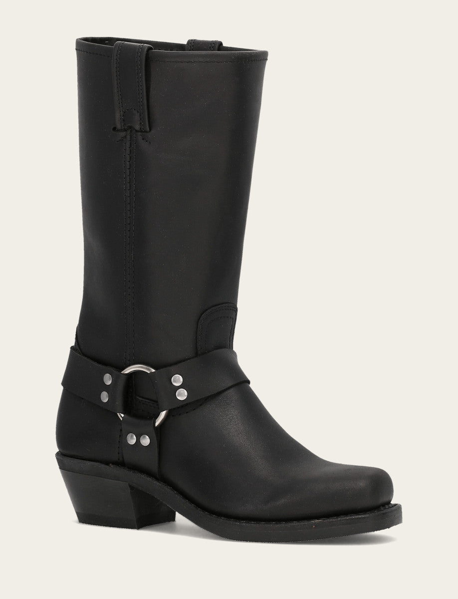 Black Boots Frye Women's Black Harness 12R Boots