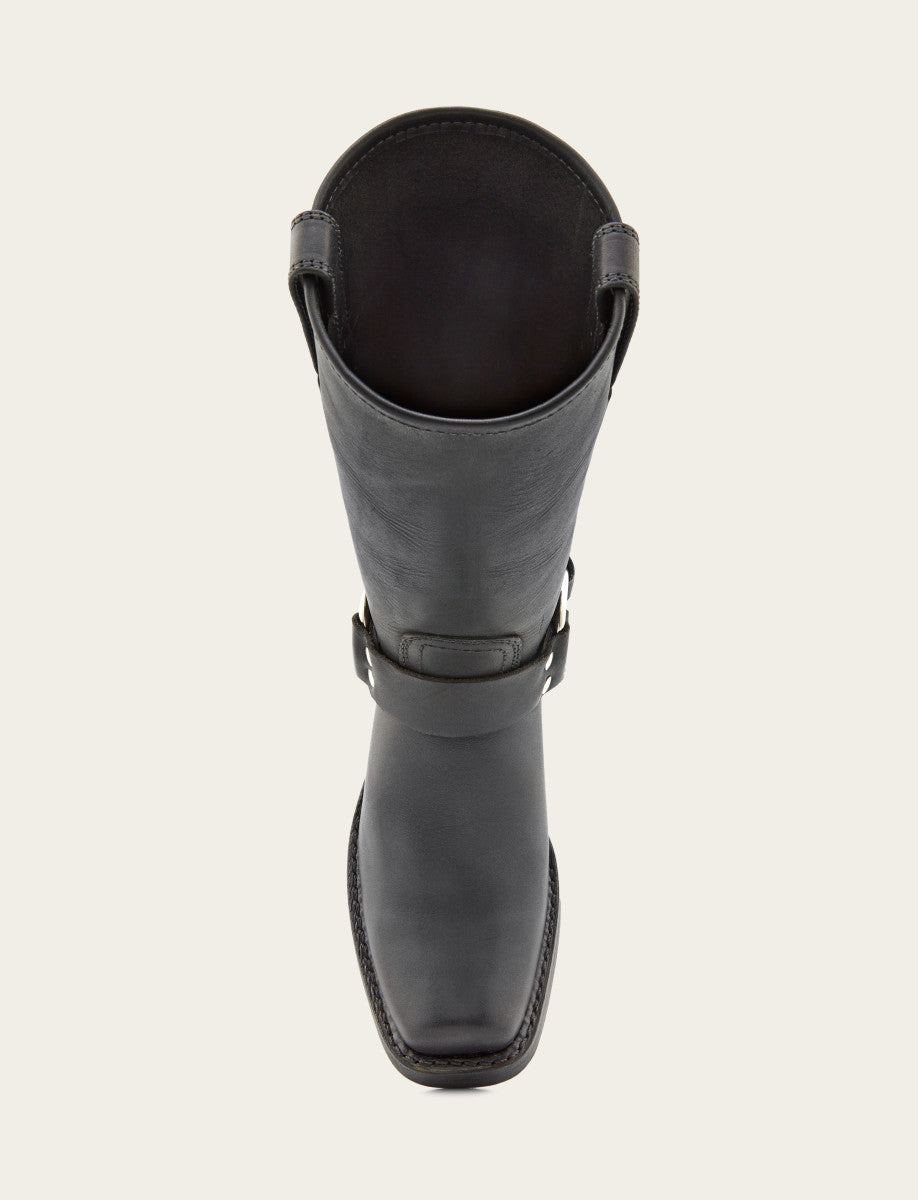 Black Boots Frye Women's Black Harness 12R Boots