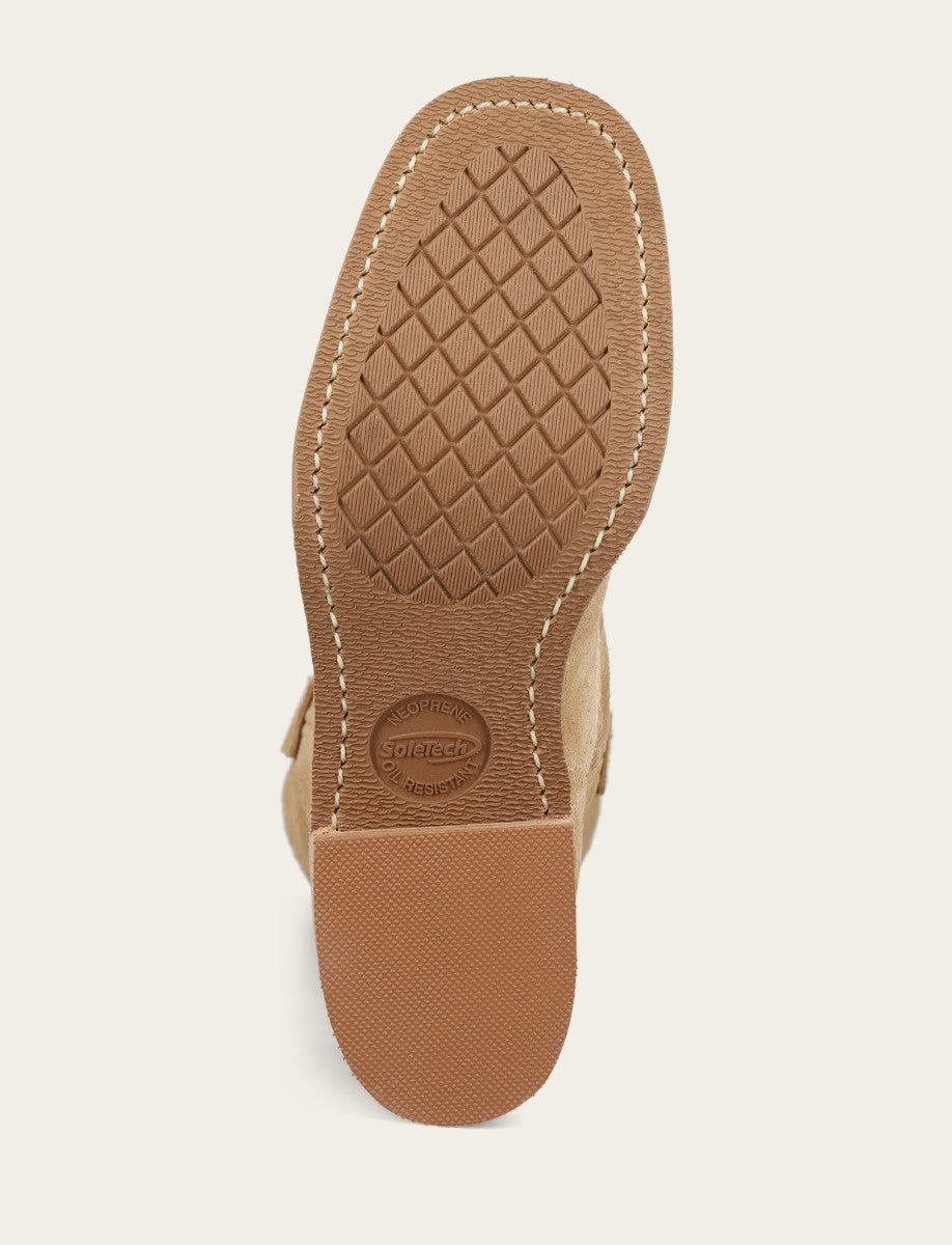 Tan Buck Boots Frye Women's Tan Buck Campus 12R Boots