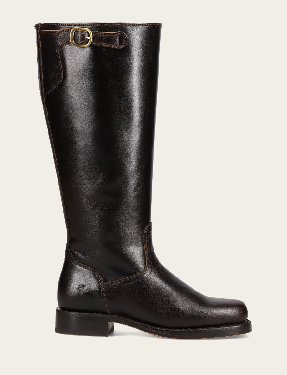 Bourbon Boots|Wide Calf Boots Frye Women's Bourbon Campus Low Heel Tall Riding Wide Calf Boot