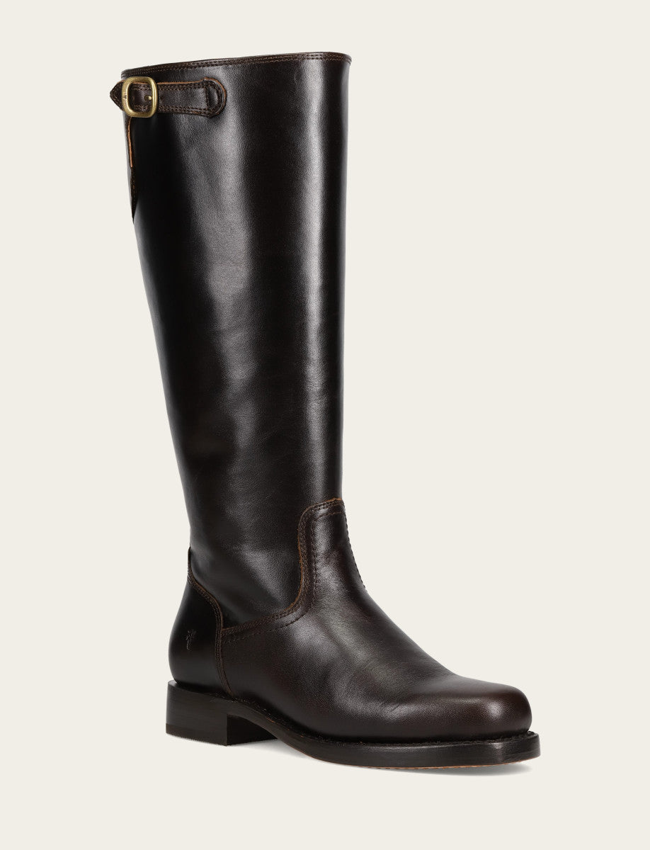 Bourbon Boots|Wide Calf Boots Frye Women's Bourbon Campus Low Heel Tall Riding Wide Calf Boot