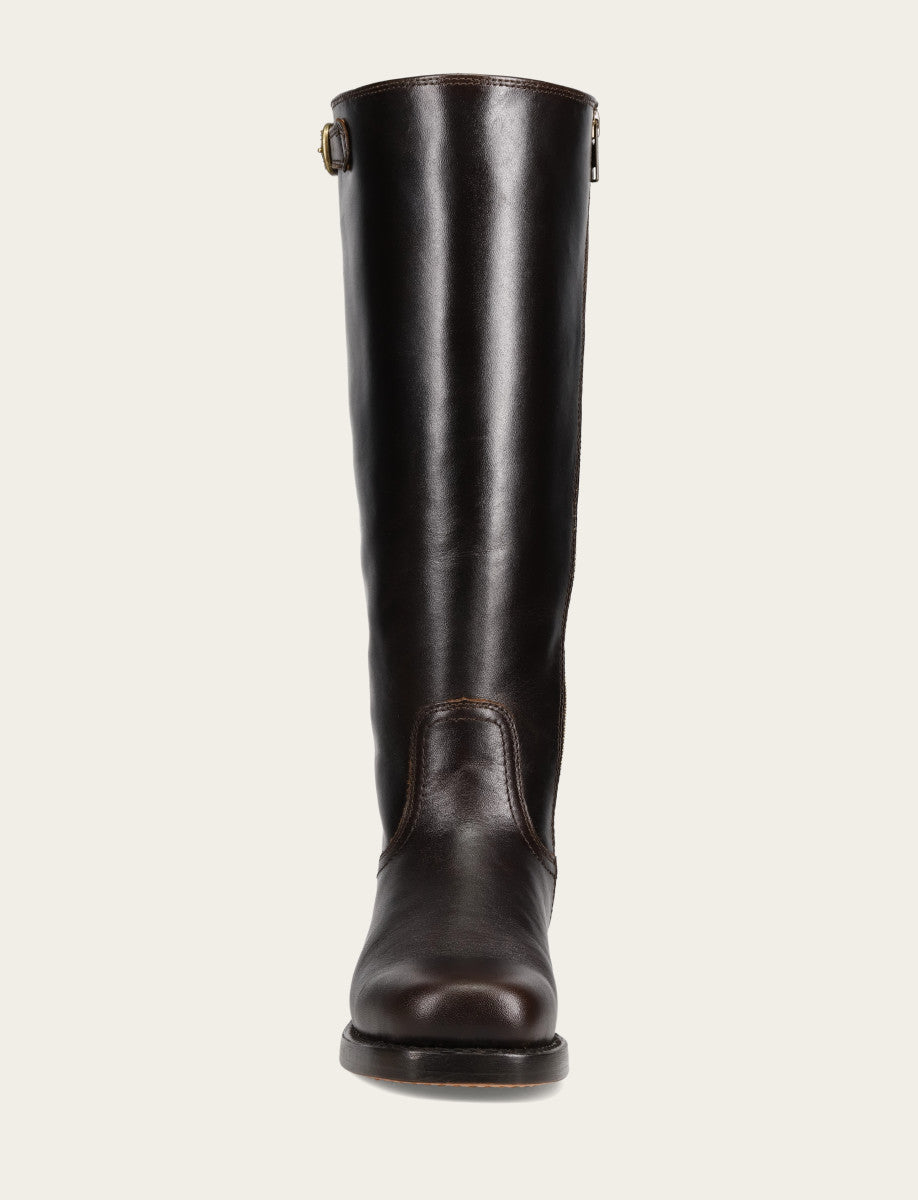 Bourbon Boots|Wide Calf Boots Frye Women's Bourbon Campus Low Heel Tall Riding Wide Calf Boot