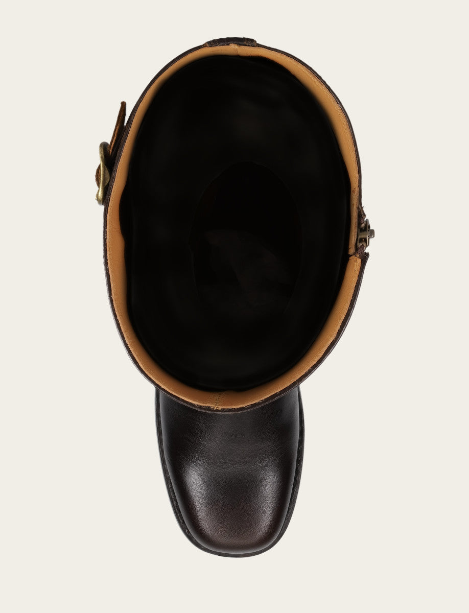Bourbon Boots|Wide Calf Boots Frye Women's Bourbon Campus Low Heel Tall Riding Wide Calf Boot