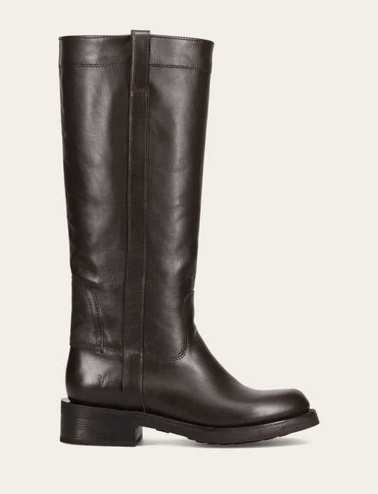 Dark Brown Boots Frye Women's Dark Brown Viv Riding Boot