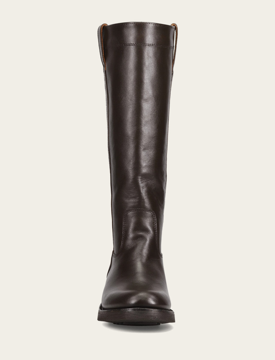 Dark Brown Boots Frye Women's Dark Brown Viv Riding Boot