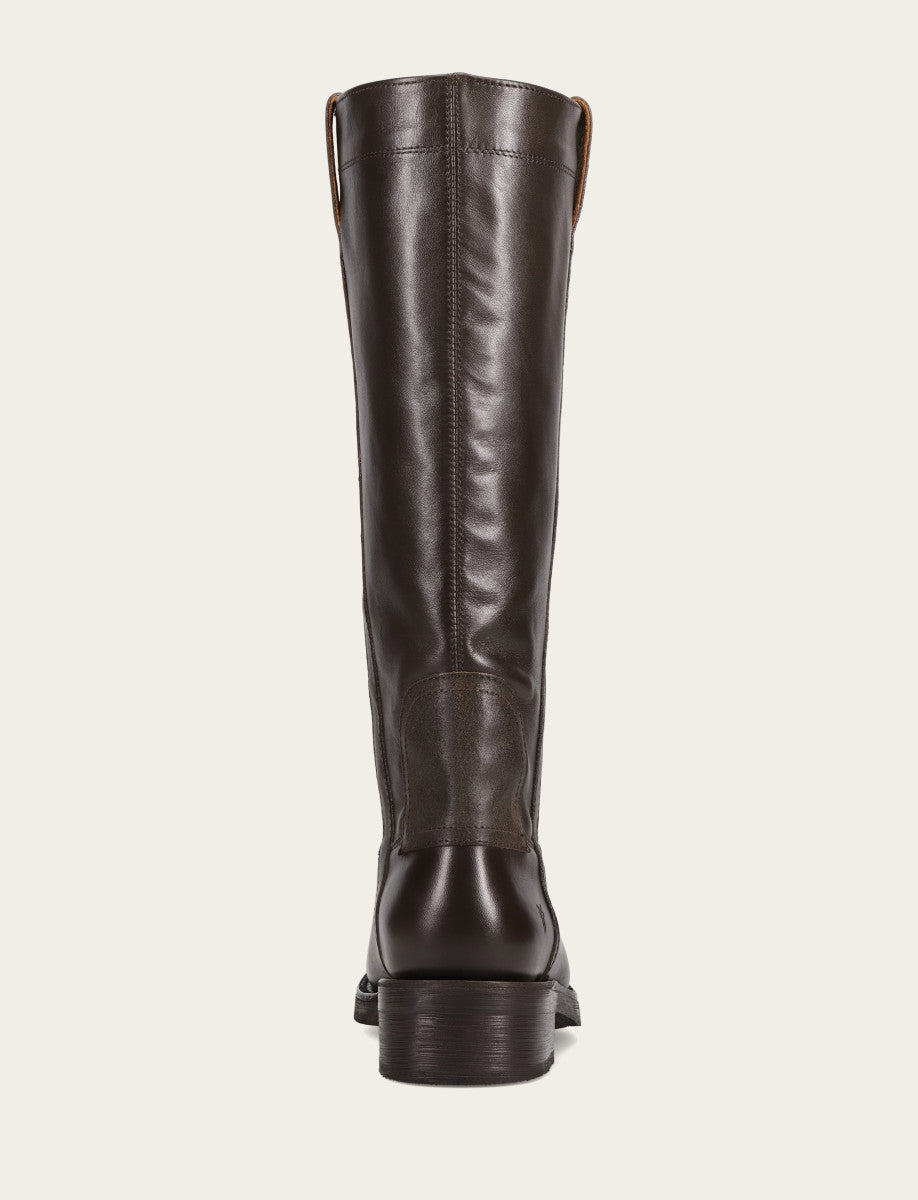 Dark Brown Boots Frye Women's Dark Brown Viv Riding Boot