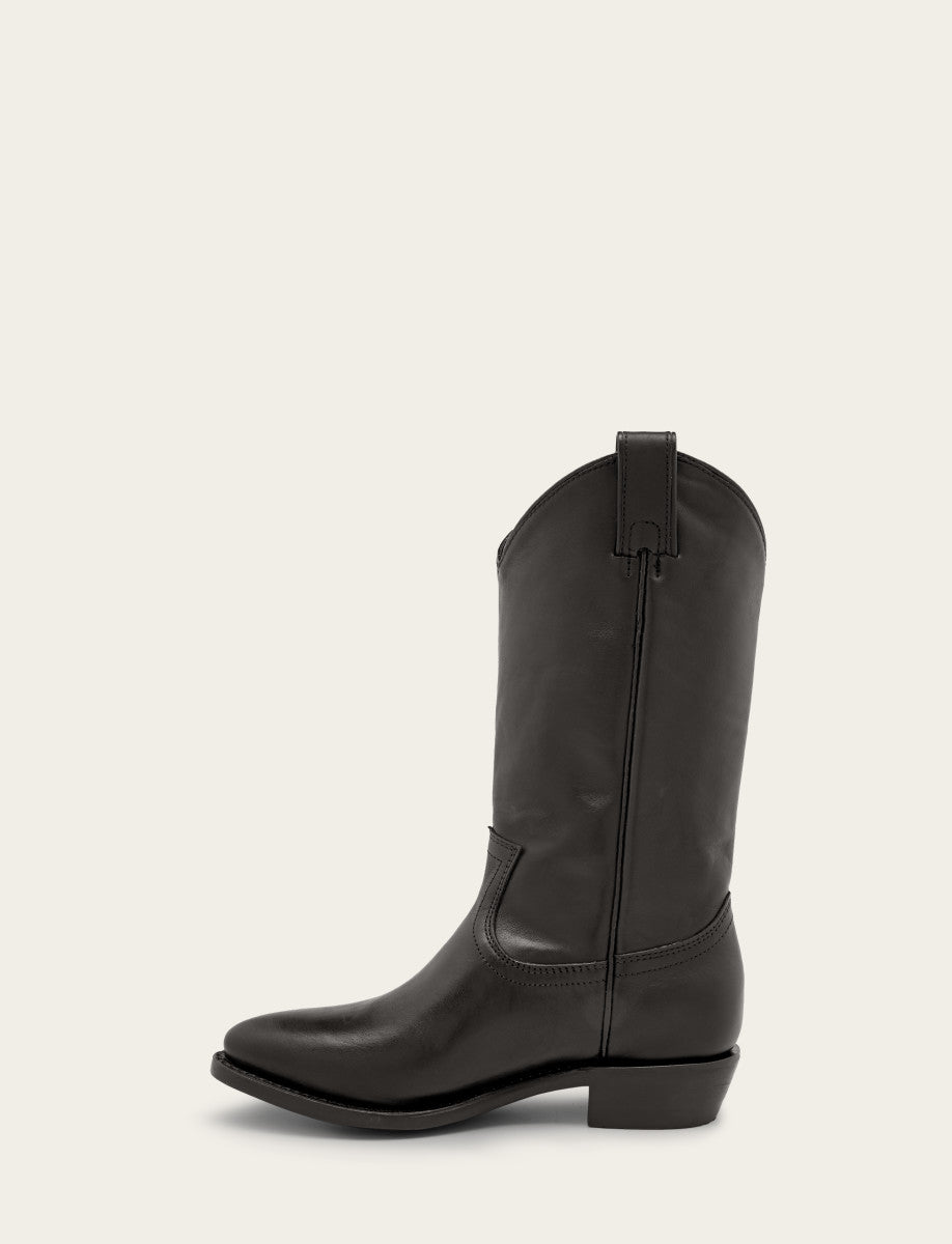 Black Boots Frye Women's Black Billy Pull On Boots