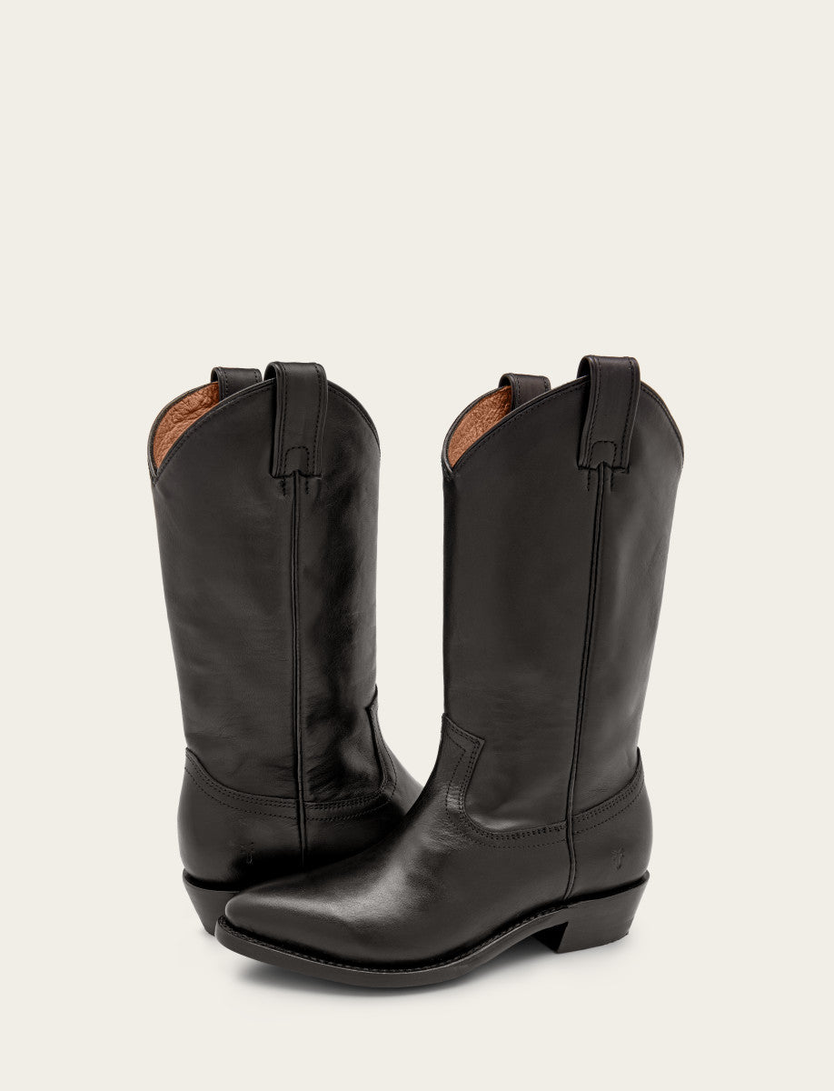 Black Boots Frye Women's Black Billy Pull On Boots