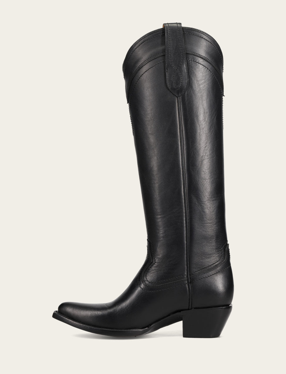 Black Boots Frye Women's Black Sacha At The Knee Boot