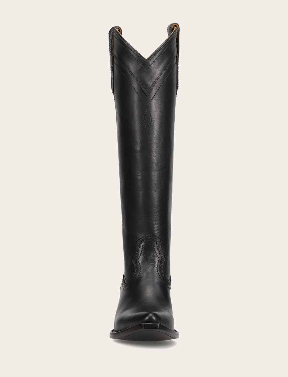 Black Boots Frye Women's Black Sacha At The Knee Boot