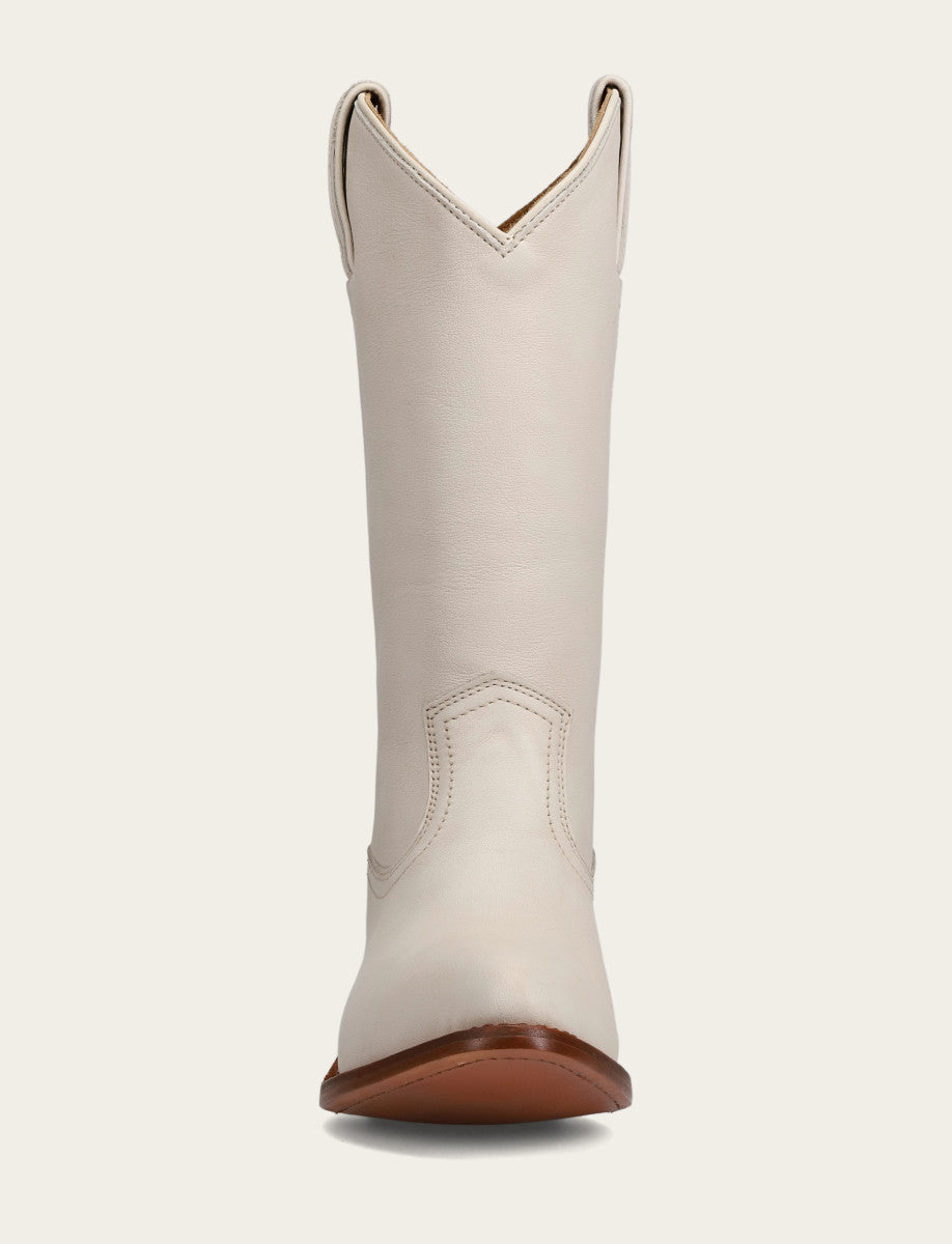 White Boots Frye Billy Pull On Boot