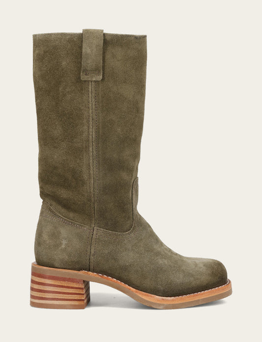 Olive Boots Frye Women's Olive Campus 12R Boots