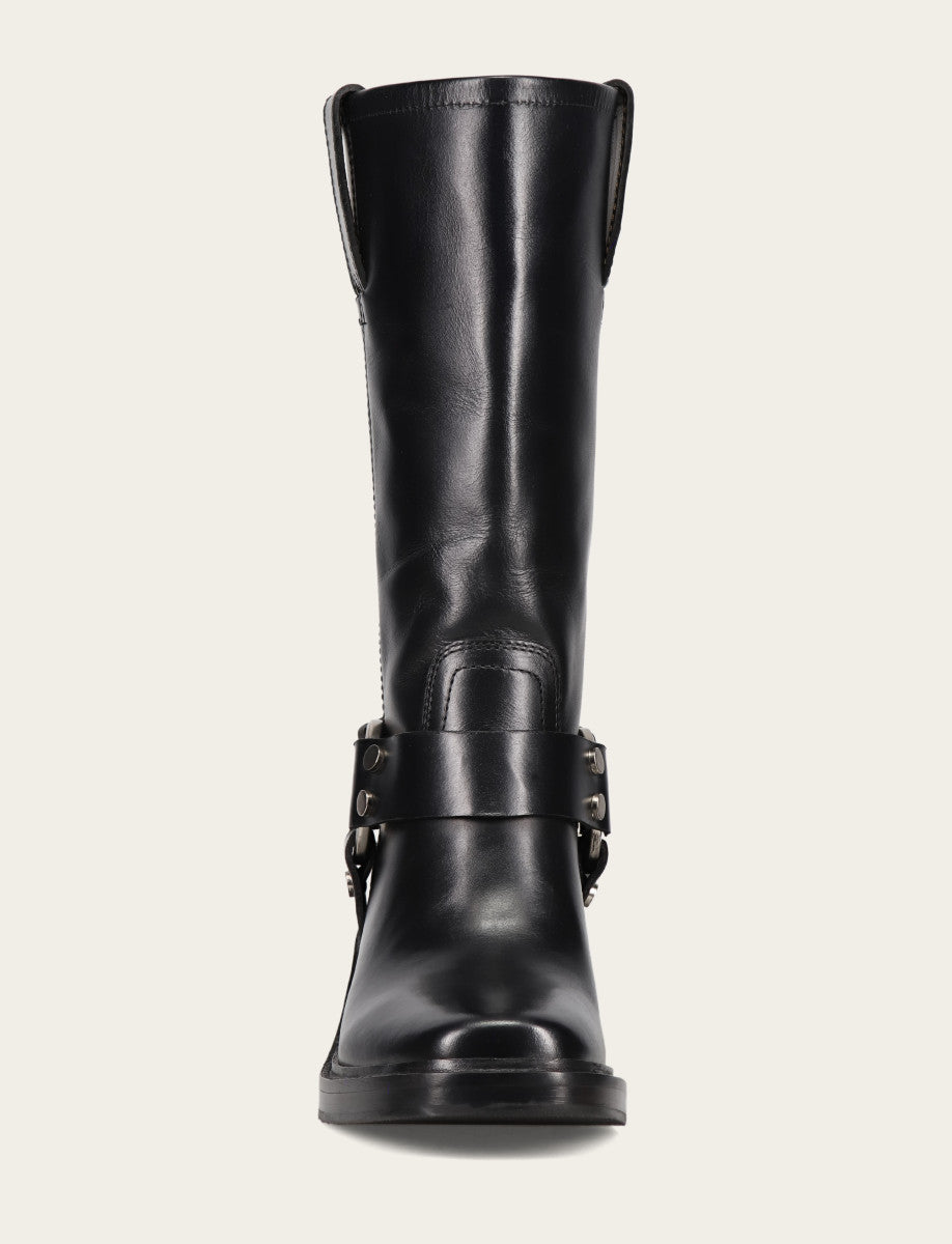 Black Boots Frye Women's Black Kate Harness Boots