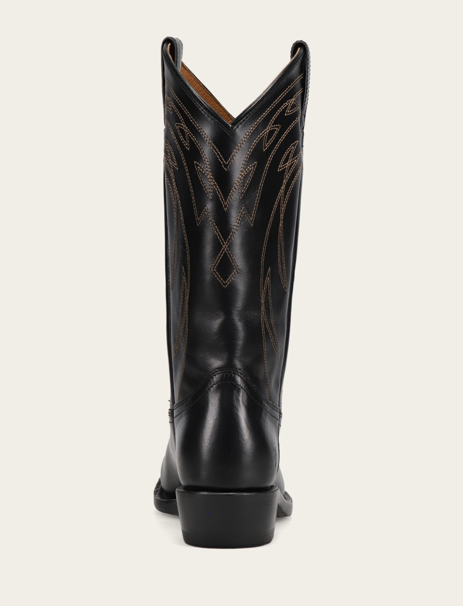 Black Boots Frye Women's Black Billy Pull On Deco Stitch Boots